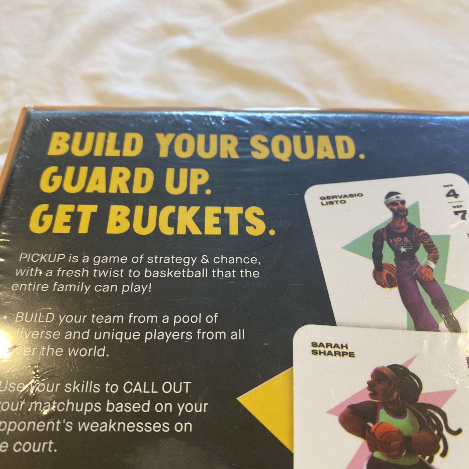 Pickup Basketball Card Game – Party Edition New & Sealed