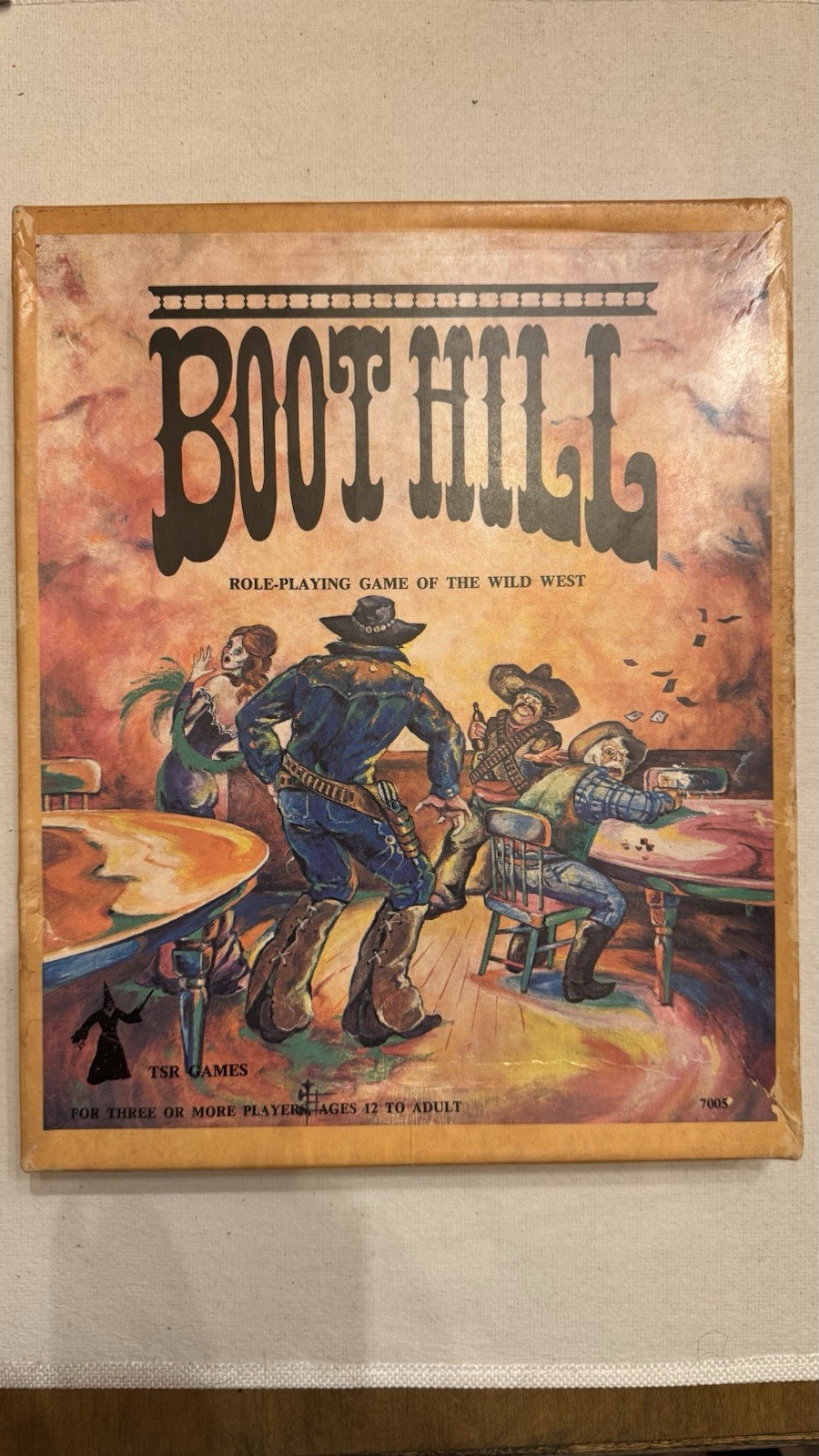 TSR : BOOT HILL – Wild West Role Playing Game – 1979 2nd Edition