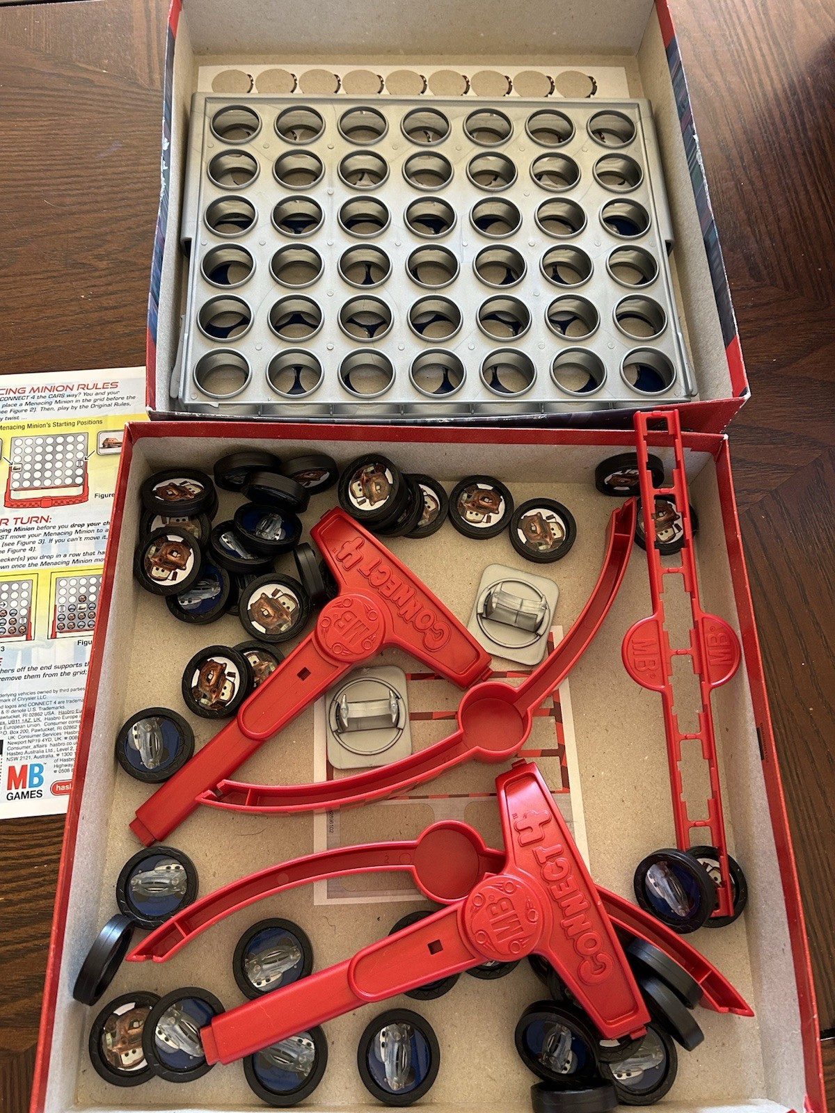Hasbro Disney Pixar Cars 2 Connect 4 Complete