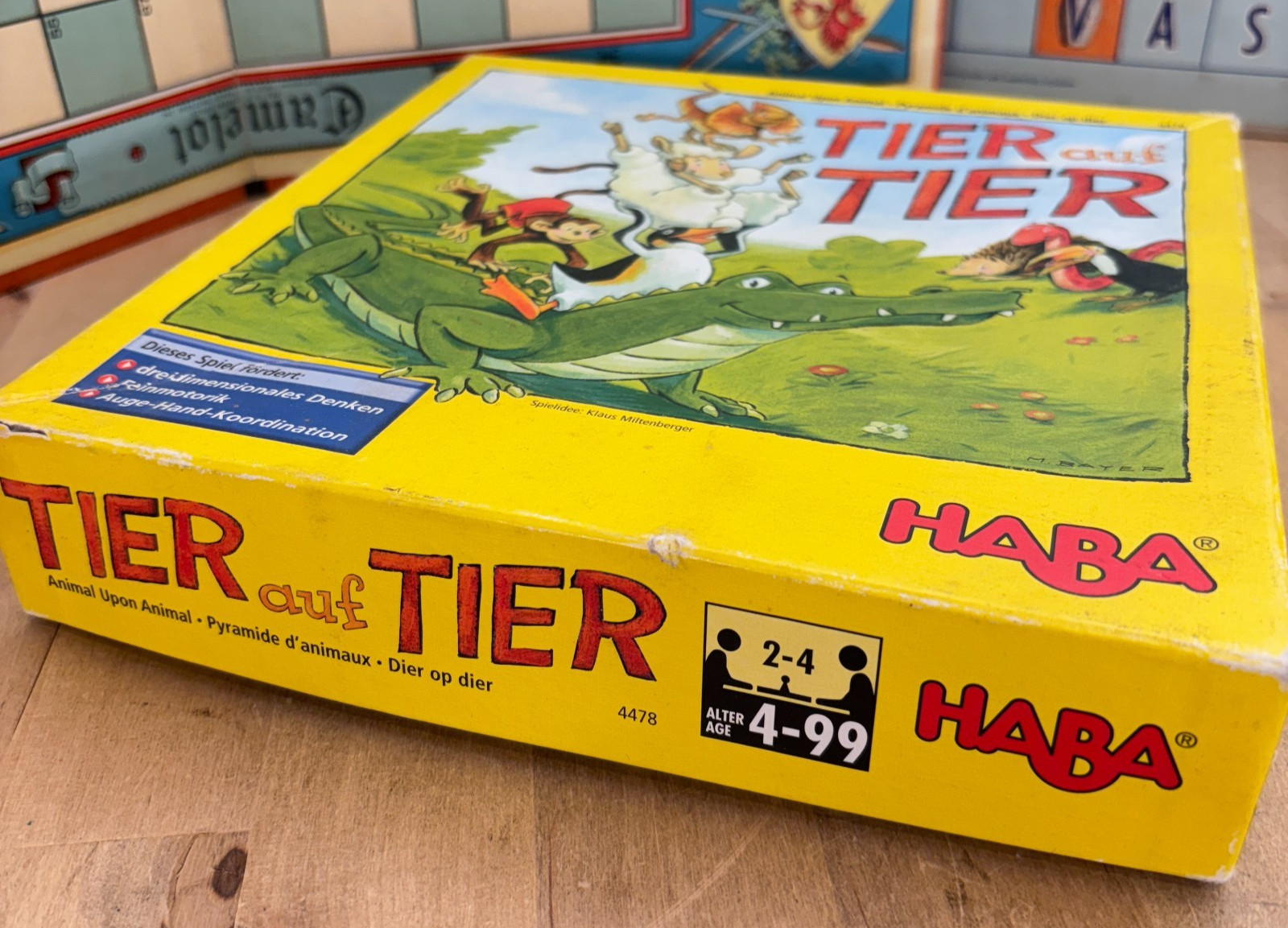 Tier Auf Tier Game Haba 2006 Wooden Stacking Game Animal Upon Animal