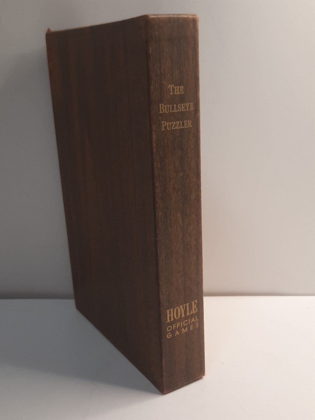 Vintage Hoyle Official Games The Bullseye Puzzler Game 1964 – 8106 Walnut – Rare