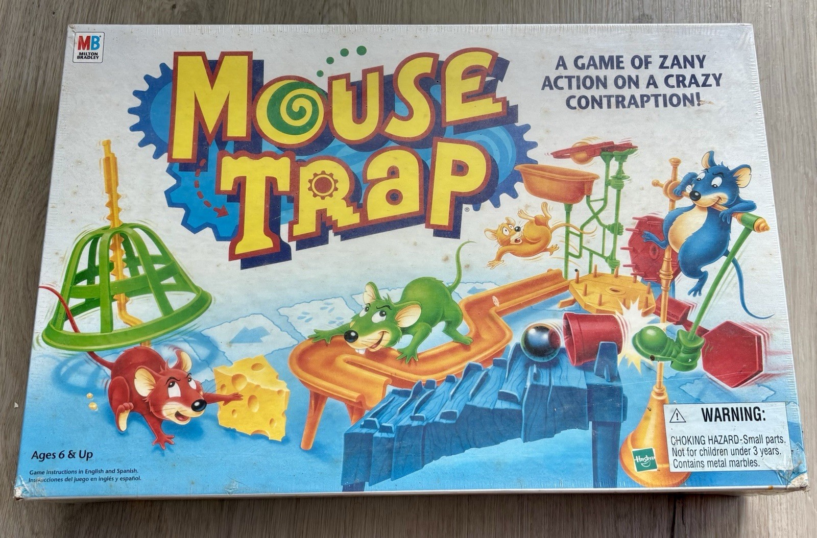 New Vintage 1999 Mouse Trap Board Game 4657 Milton Bradley Hasbro Sealed