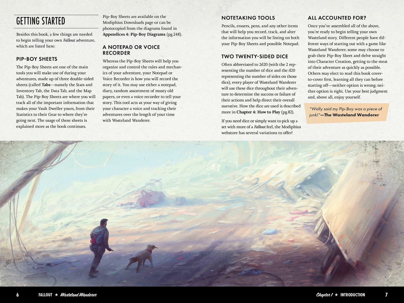 Fallout: Wasteland Wanderer – A Solo Roleplaying Game