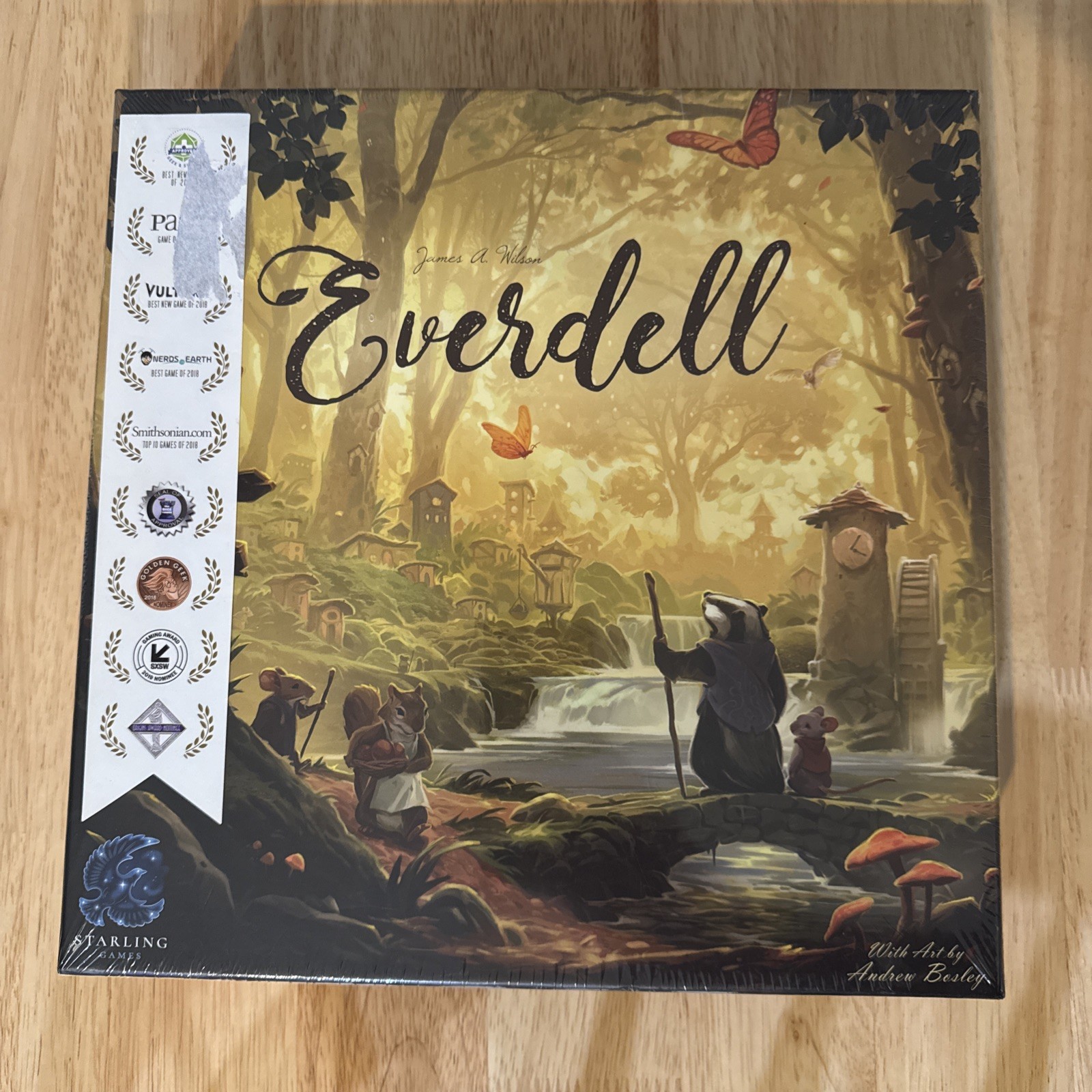 Everdell Tabletop Tycoon Board Game 2021 Starling Games New 2nd Edition Sealed