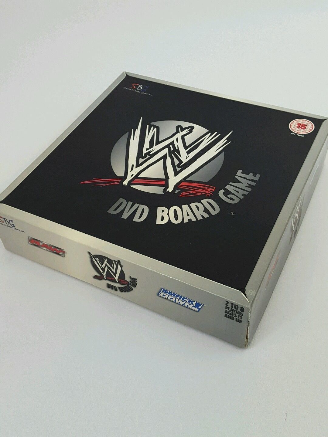 WW World Wrestling DVD Board Game ~ Smack Down ~ WWE Raw Entertainment ~Complete
