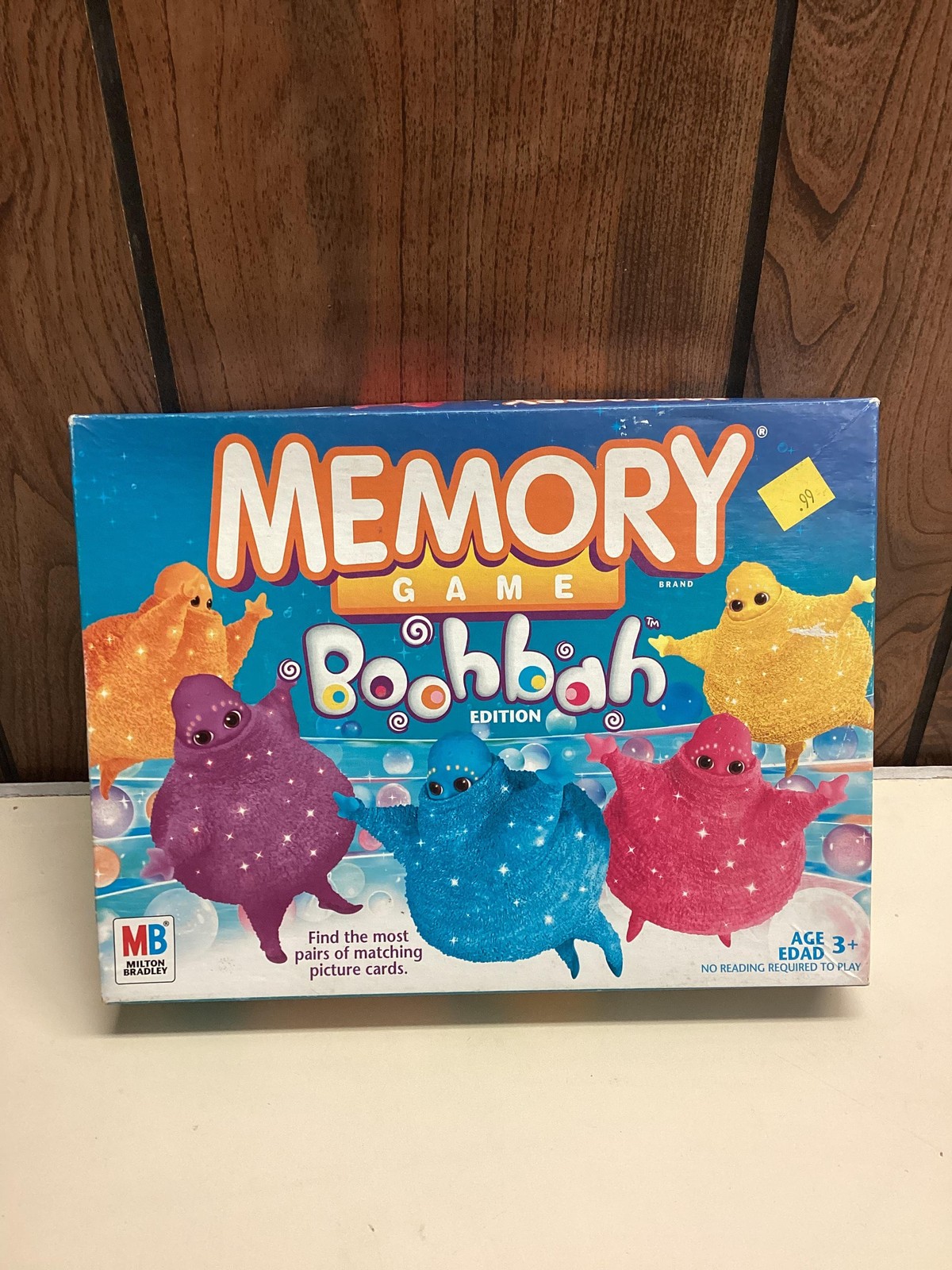 Vintage Milton Bradley Boohbah Memory Board Game 2004 Made In USA Ages 3+