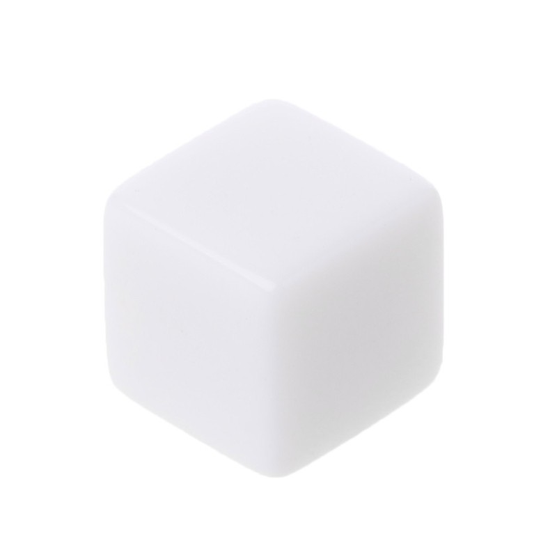 10Pcs D6 12mm Die Six Sided Table Gaming Blank For Role Playing Toys