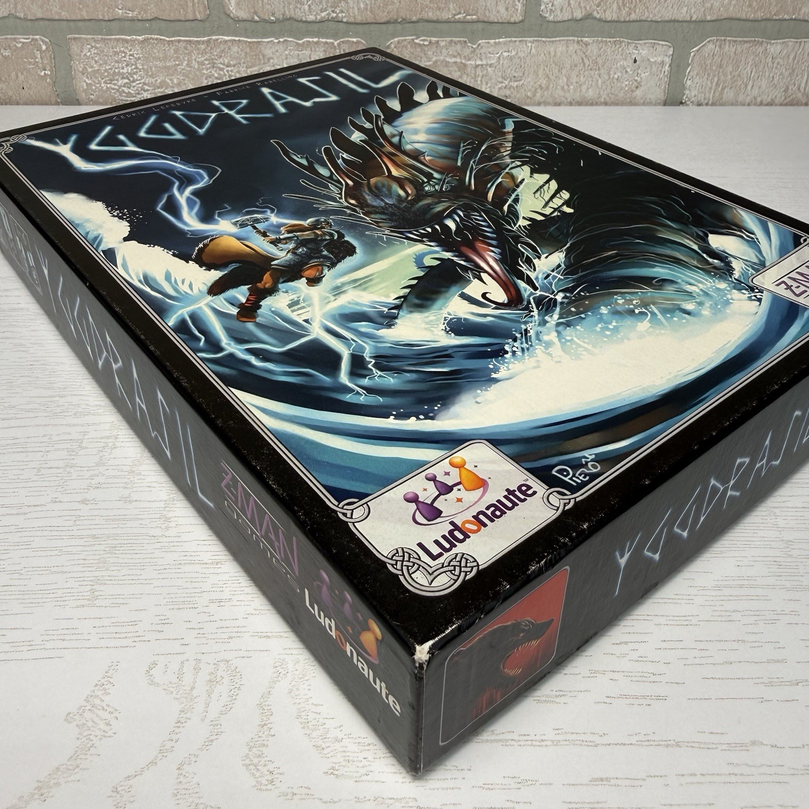 Yggdrasil Board Game Z-Man Games Ludonaute 2011 Norse Gods Complete