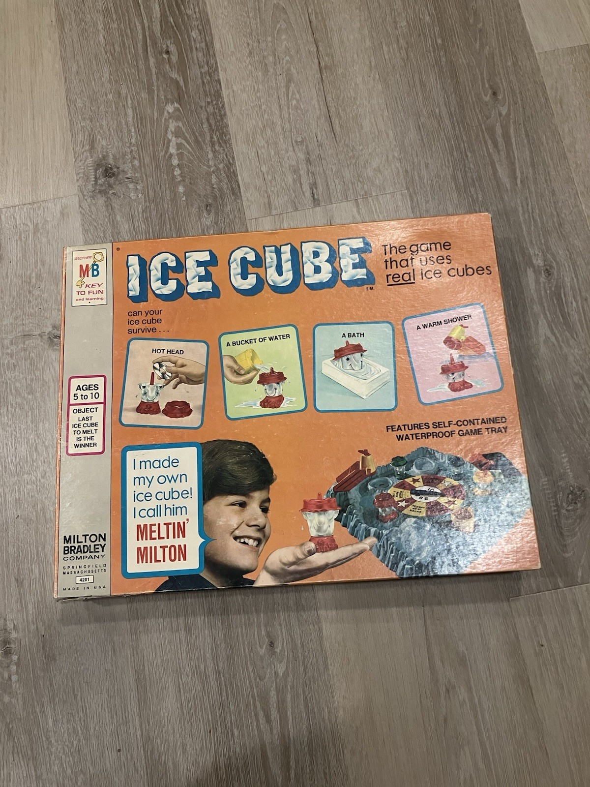 1972 Ice Cube Board Game by Milton Bradley Complete Very Good Cond