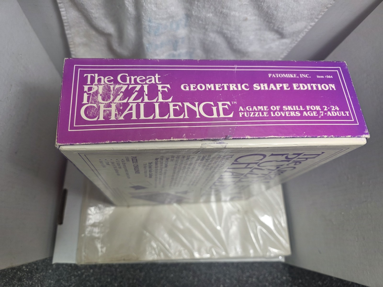 1987 Patomike Inc.”The Great Puzzle Challenge”Multi Player Board Game / Complete