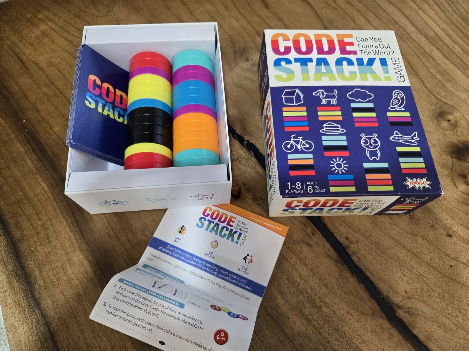 Code Stack! Word Game – Can You Figure Out The World? by Amigo Games 2019