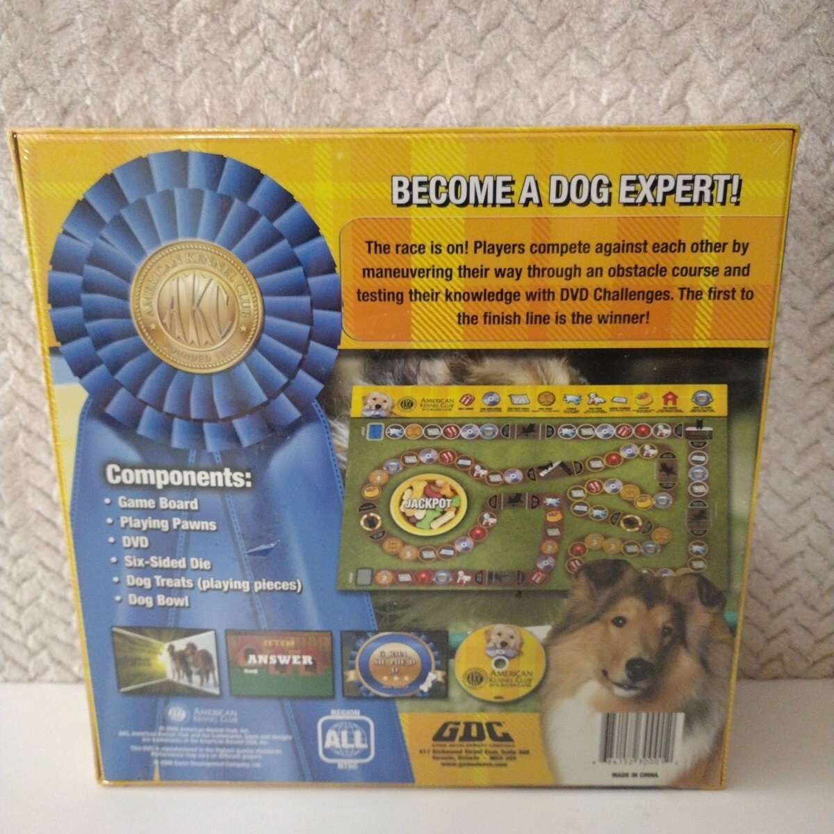 American Kennel Club DVD Board Game New Factory Sealed Dogs