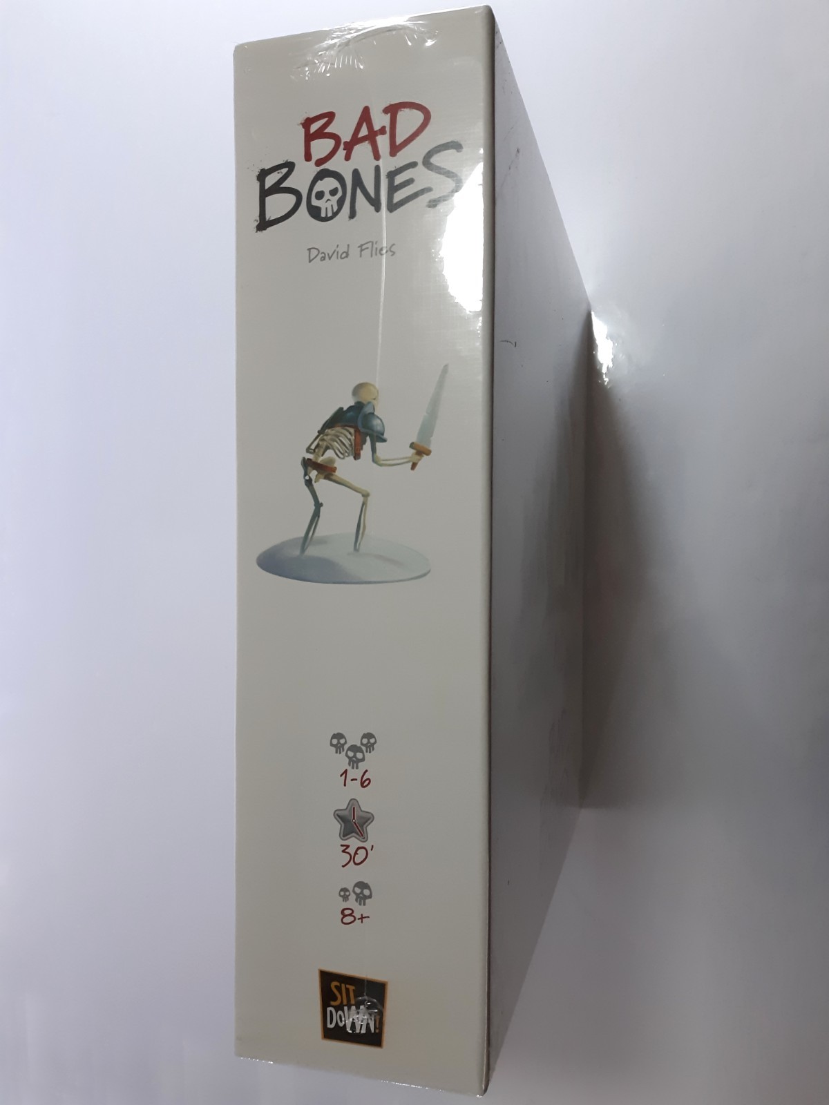 BAD BONES 2018 NEW Sit Down! / Dude Games 1-6 Players Weight 6 lbs Board Game SW