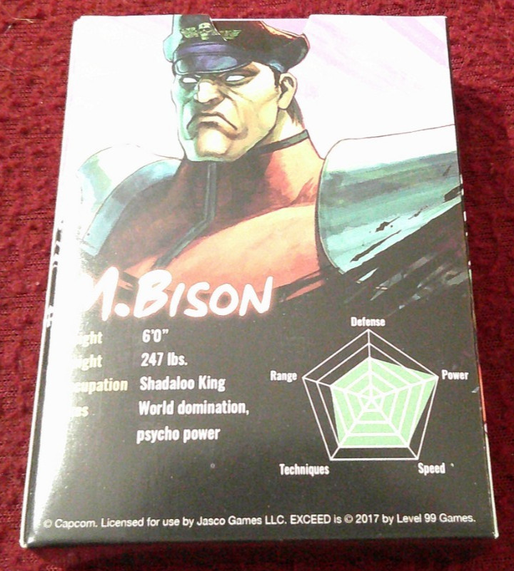 Level 99 Exceed Fighting System Street Fighter M. Bison counted complete