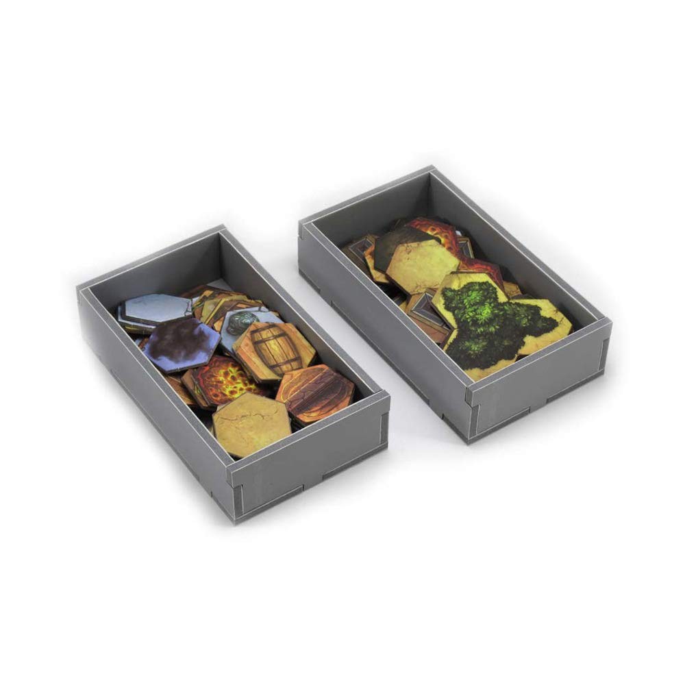 Folded Space Gloomhaven Organizer Insert 300mm x 411mm x 191mm,