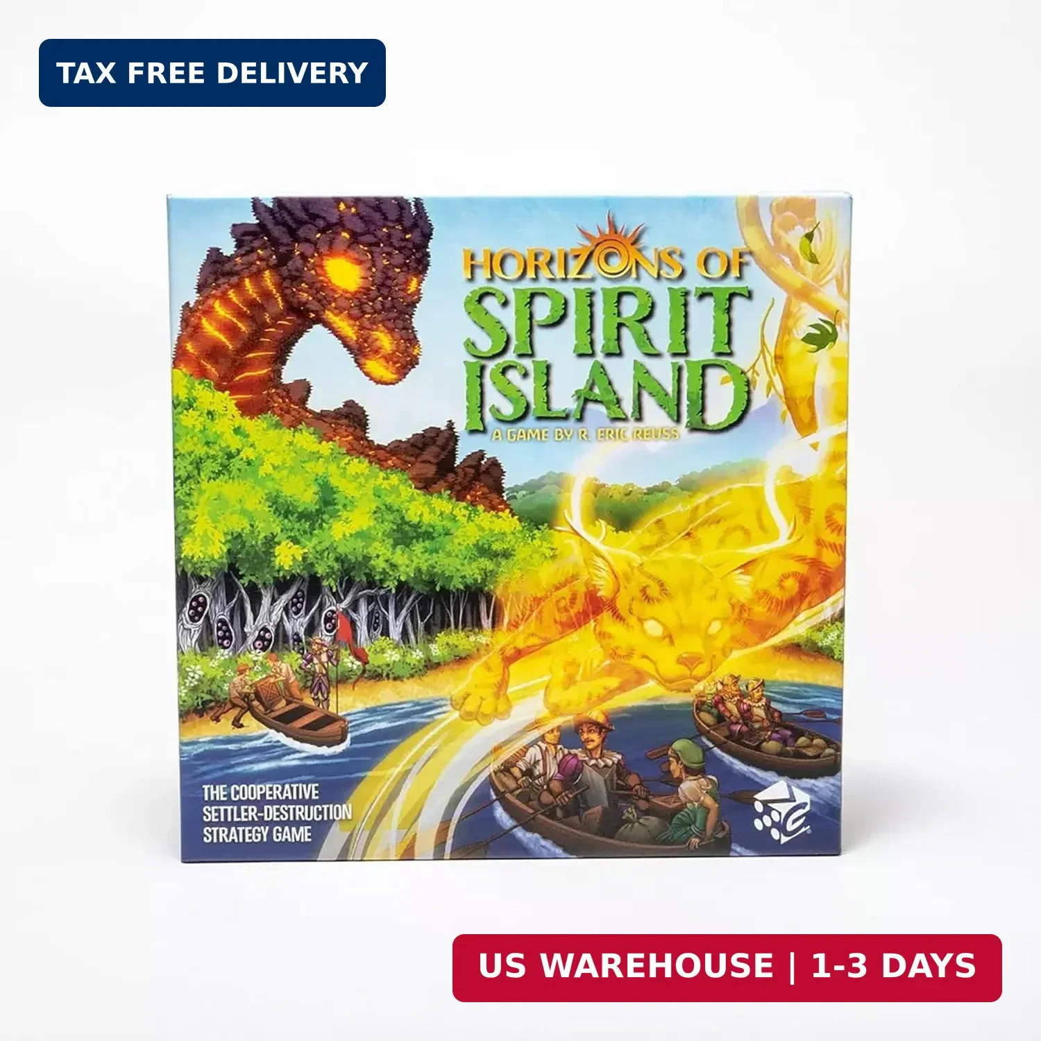 Greater Than Games | Horizons of Spirit Island | Cooperative Strategy Board Game