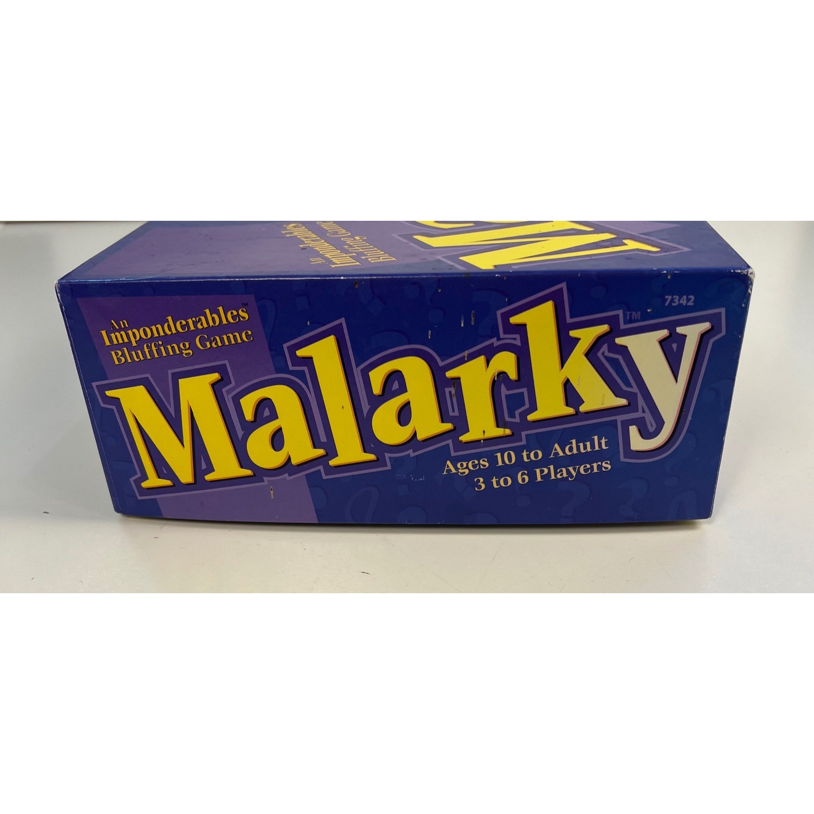 Malarky An Bluffing Board Game Patch Products 1997 Complete Vintage Complete
