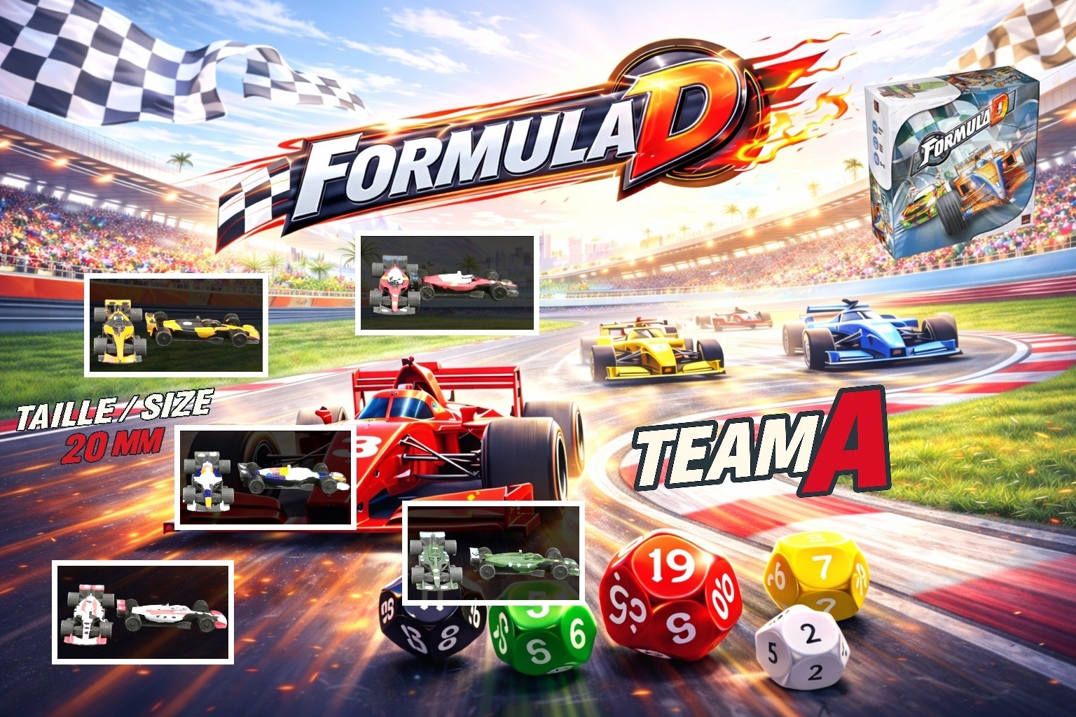 F1 Cars Set Formula D One 20 Miniature Cars Collection 2026