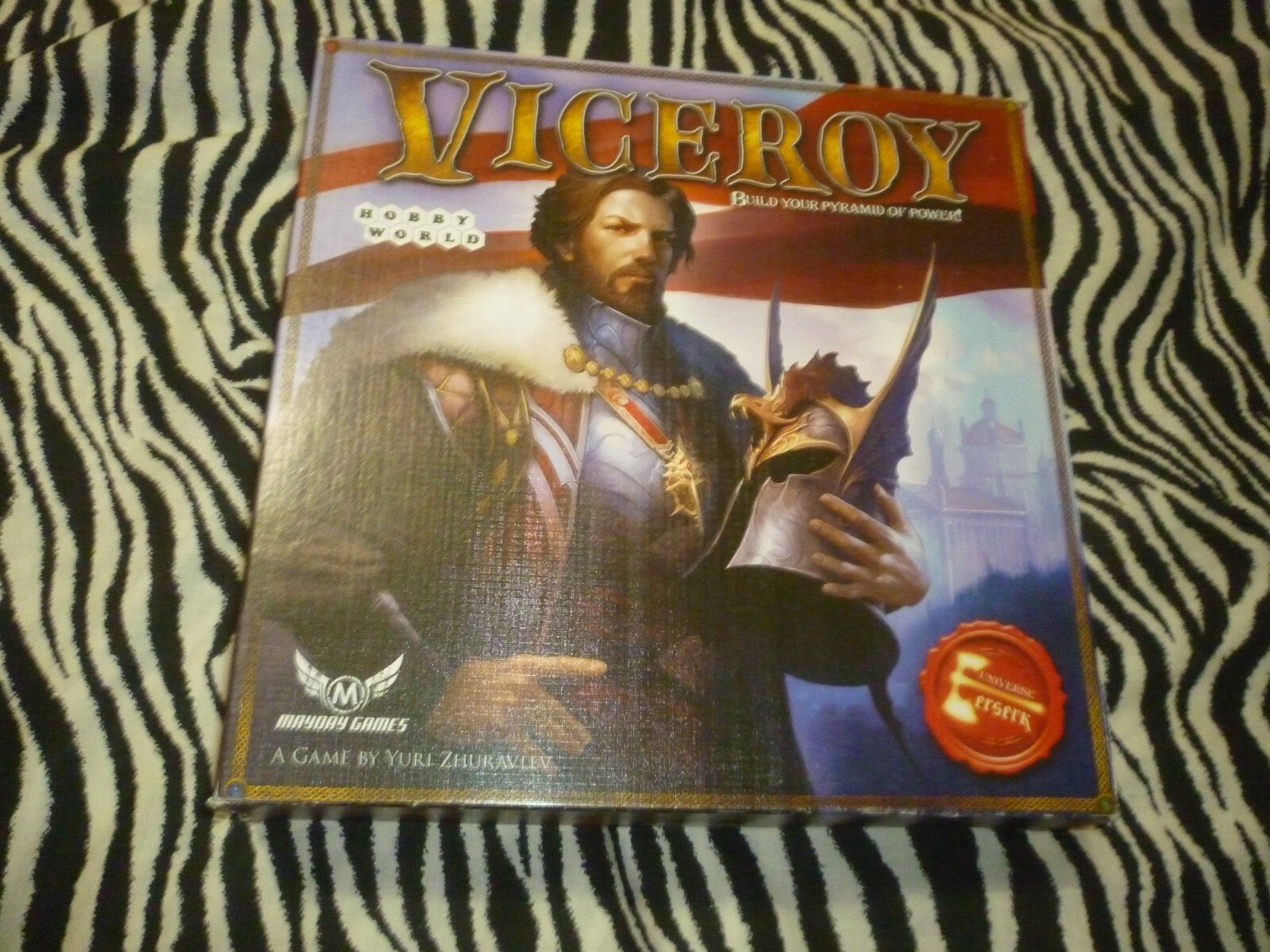 Viceroy Board Game – Used – Missing 1 Gemstone