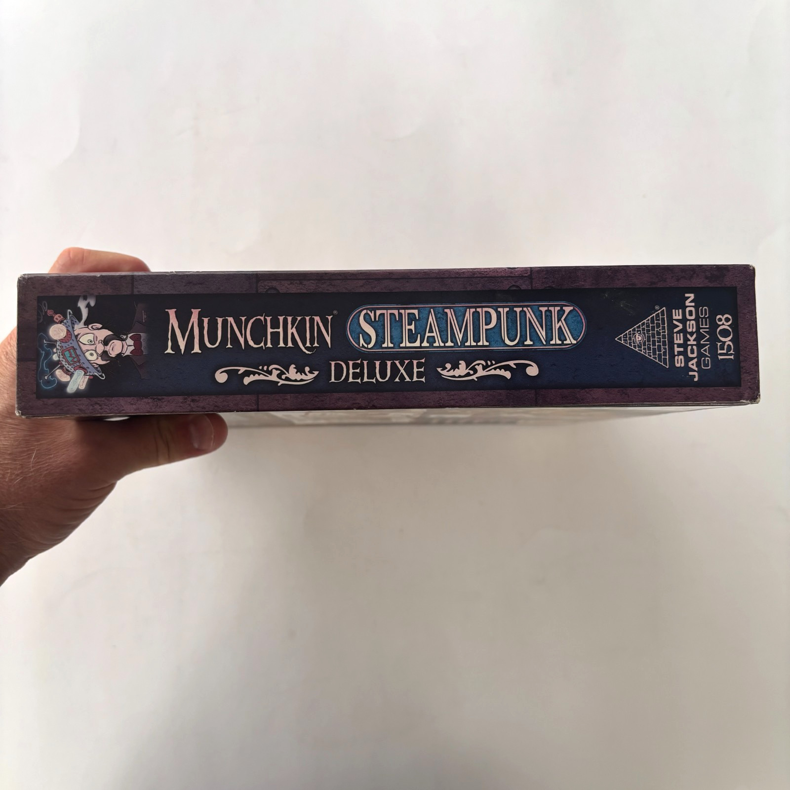 Munchkin Steampunk Deluxe – Board Card Game – Steve Jackson (some missing parts)