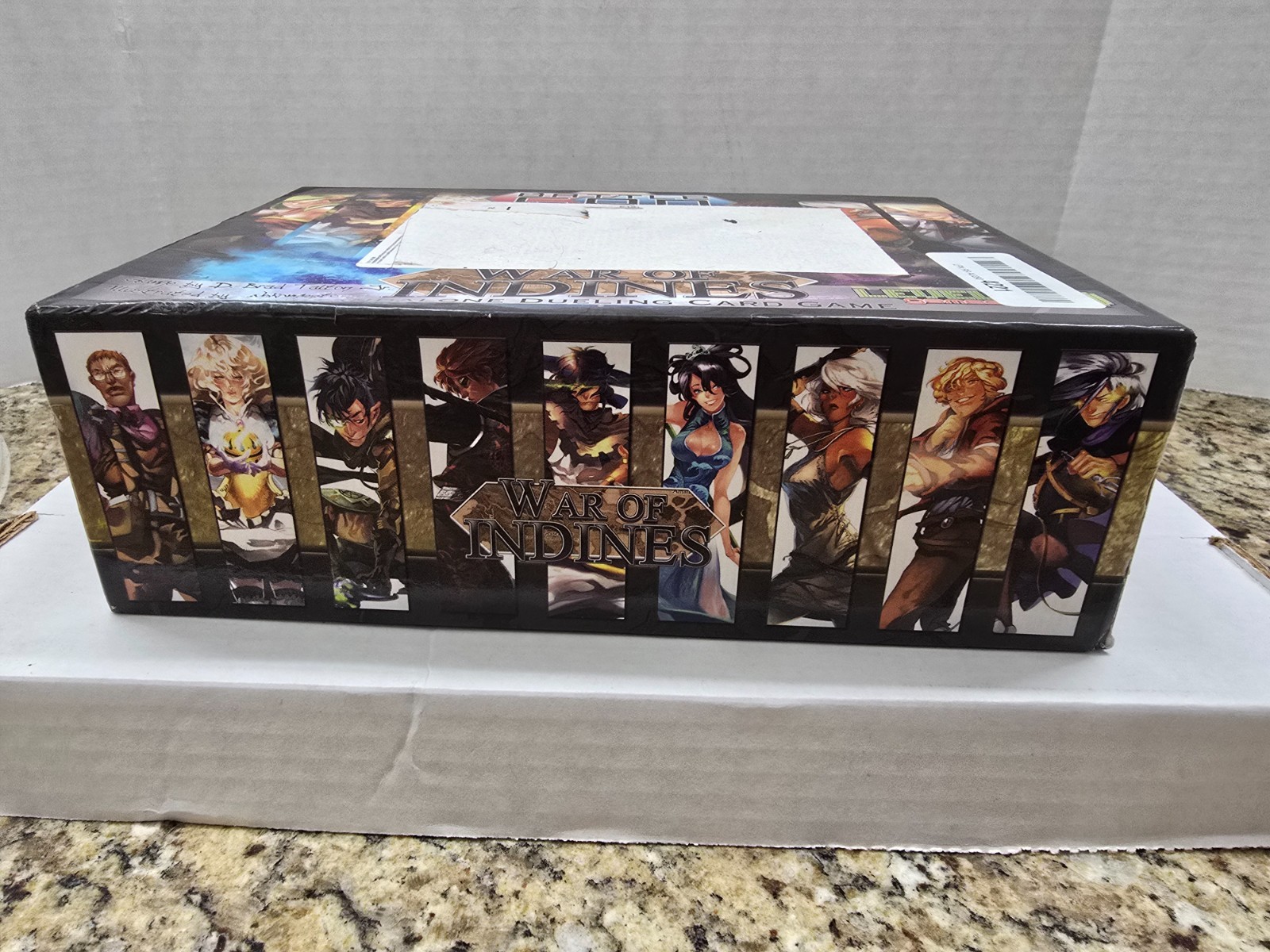 BATTLE CON War of Indines & Fate of the Indines Board Card Game w/ Poster