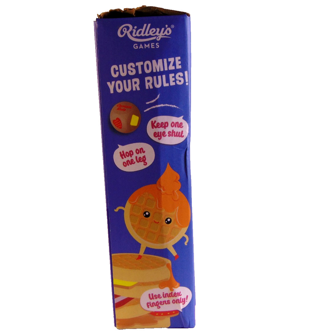 Ridleys Waffle Topple Balancing Stacking Board Game Family Night 2+ Players Fun