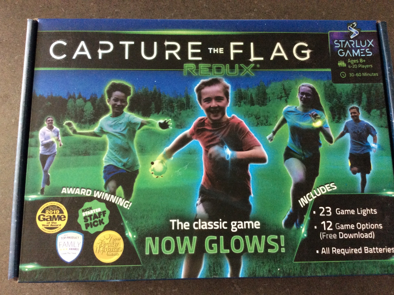 Capture the Flag REDUX Glow in Dark Outdoor Night Time Game – BRAND NEW IN BOX