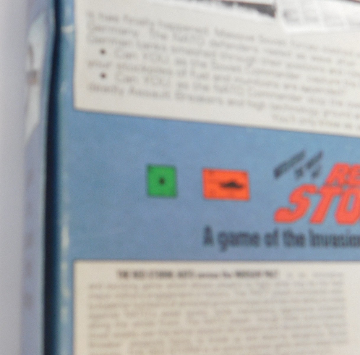 Red Storm A game of the Invasion of West Germany by Yaquinto 1983