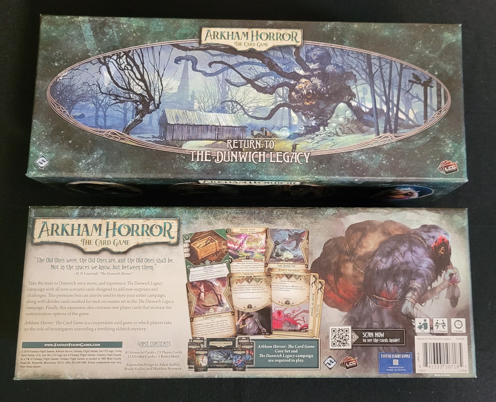 Arkham Horror: The Card Game Return to the Dunwich Legacy Expansion – New, OOP