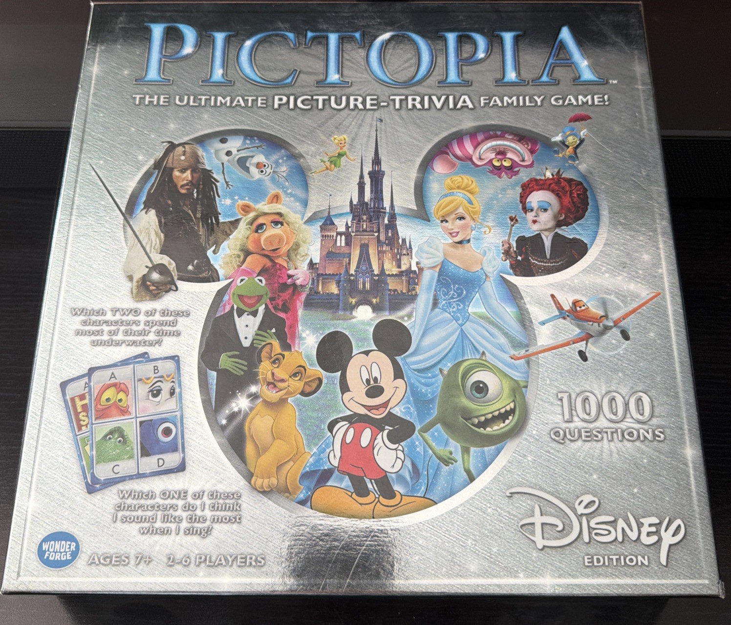 Pictopia Ultimate Picture-Trivia Family Game Disney Edition 2-6 Players