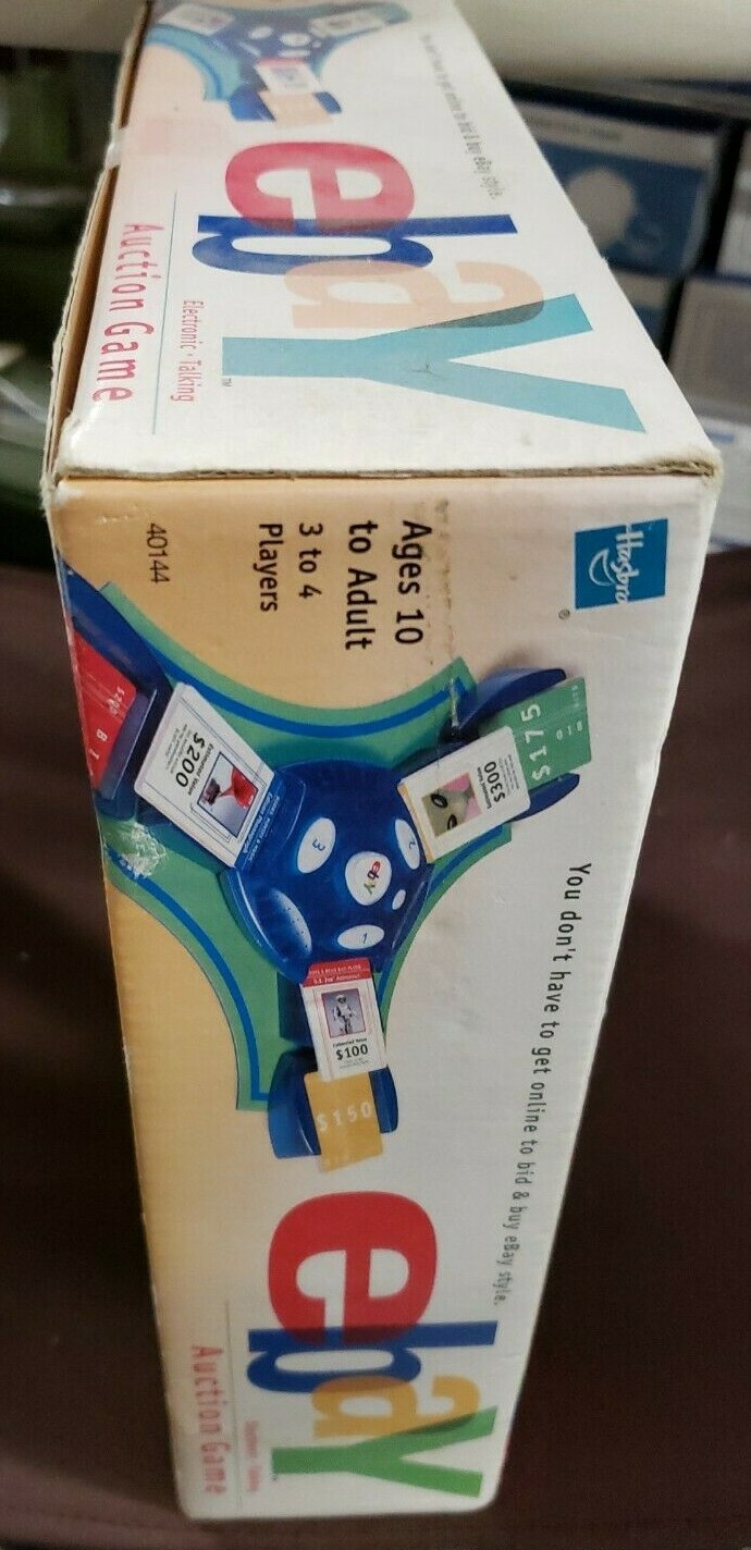 EBAY Electronic Auction Game NEW 2001 Hasbro Parker Brothers Ages 10+ Sealed