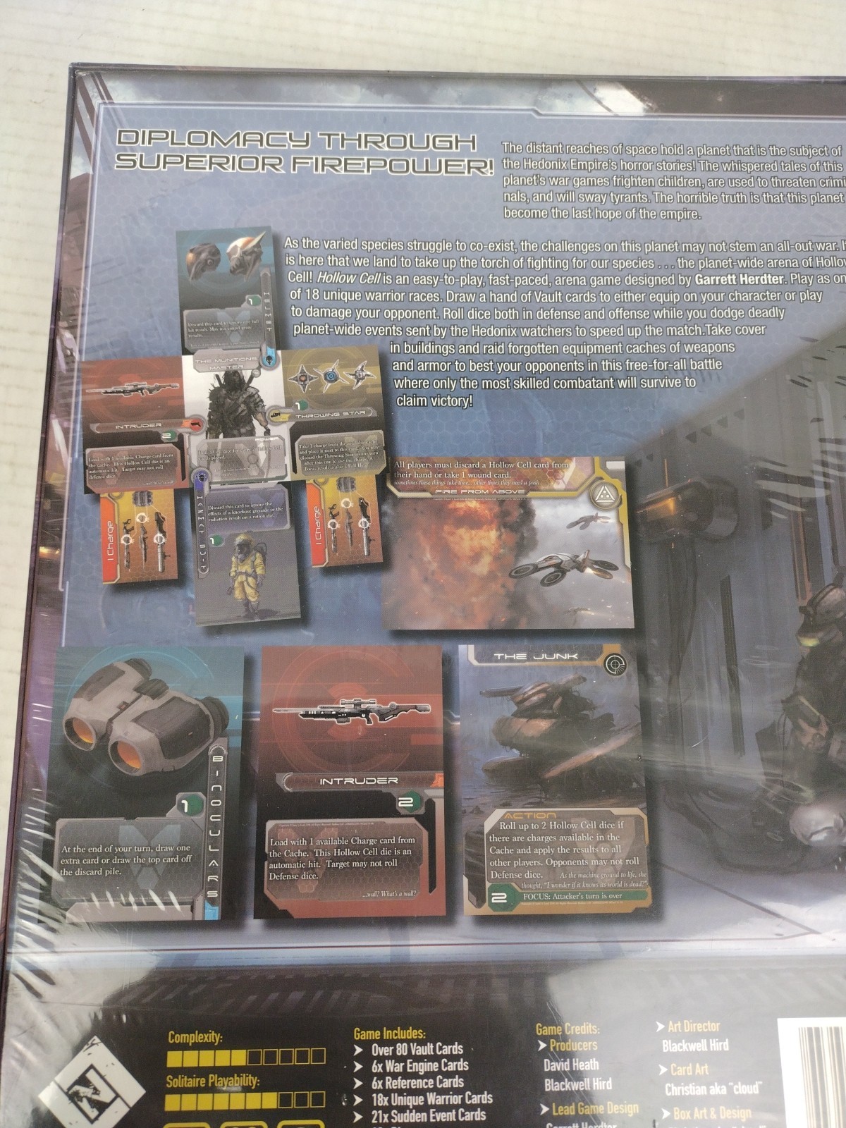 Lock N Load Boardgame Hollow Cell Box 2-6 Players 30-60 minutes Play Time (New)