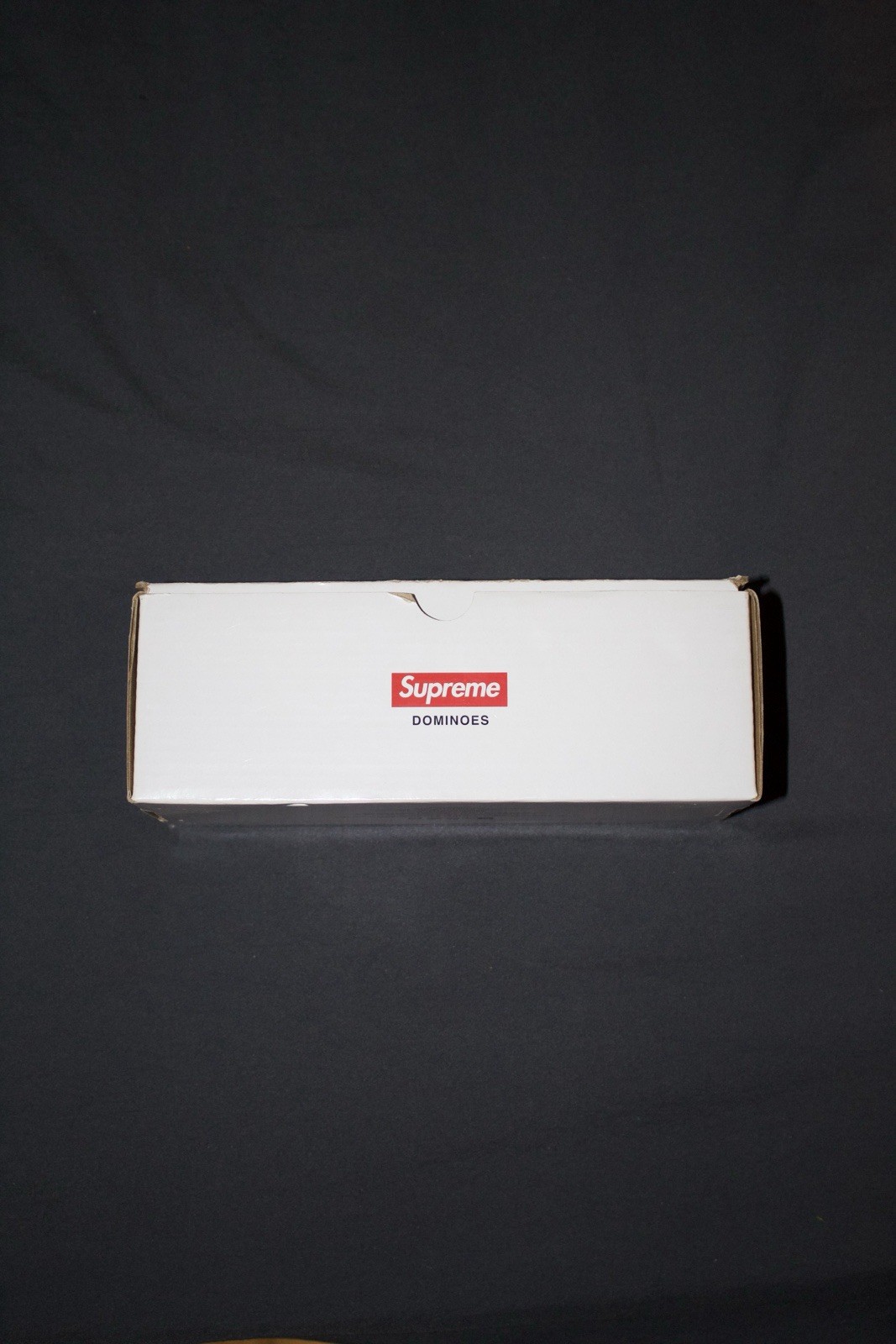 Supreme Dominoes Red Custom Design Tile Game Set
