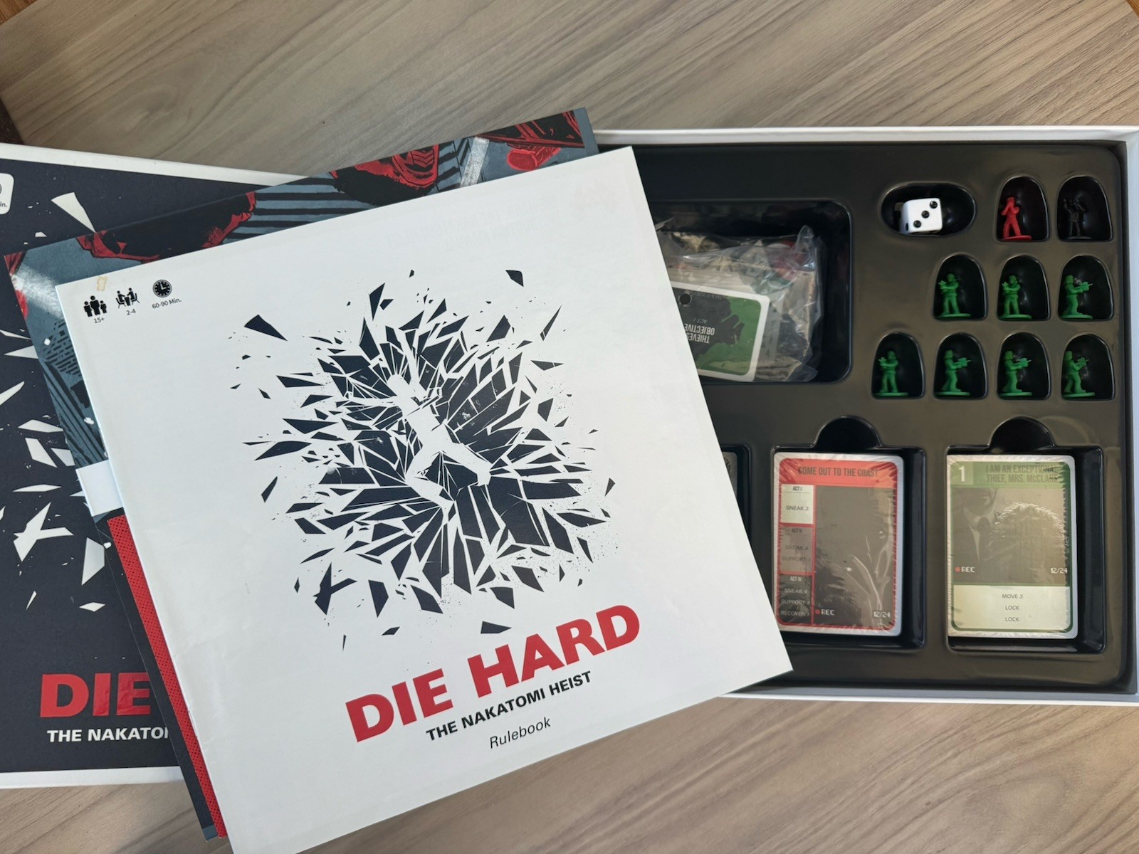 Die Hard The Nakatomi Heist Board Game Brand New, opened