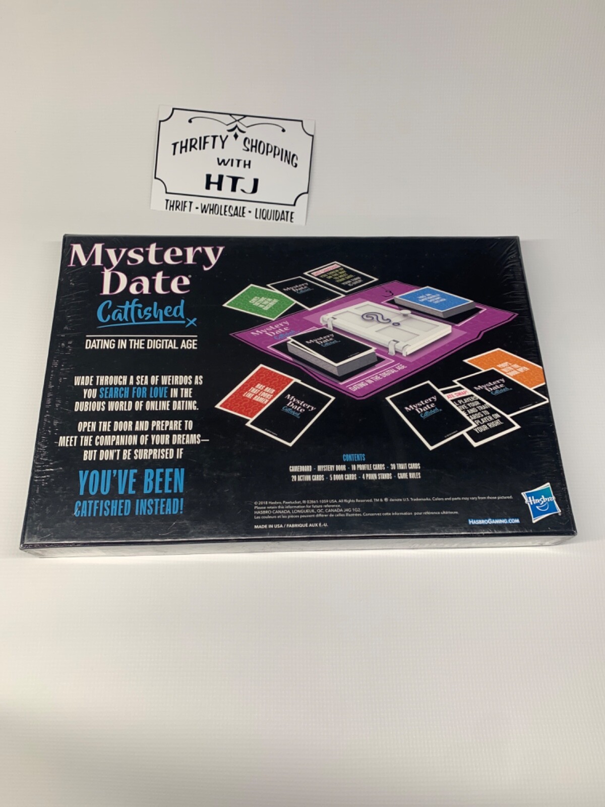 MYSTERY DATE Catfished Dating In The Digital Age Hasbro Board Game NEW! SEALED!