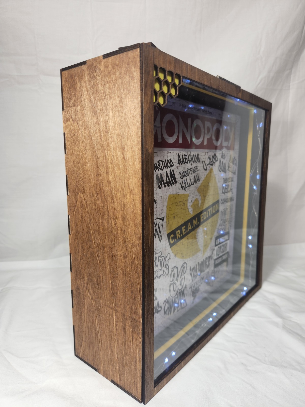 Wu-Tang Clan Monopoly Display Case (READ DESCRIPTION DISPLAY CASE ONLY)
