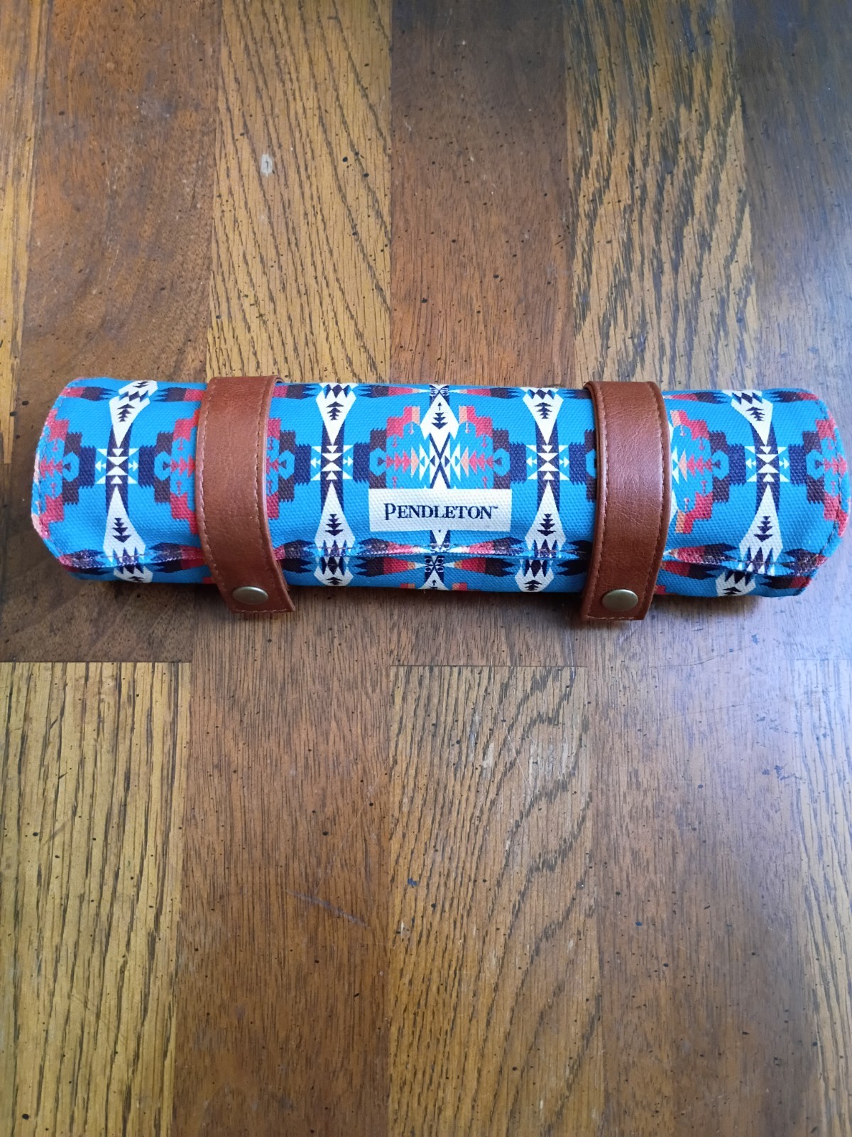 Pendleton Travel Backgammon Roll Up Set Game Pieces Pack w/ straps Complete