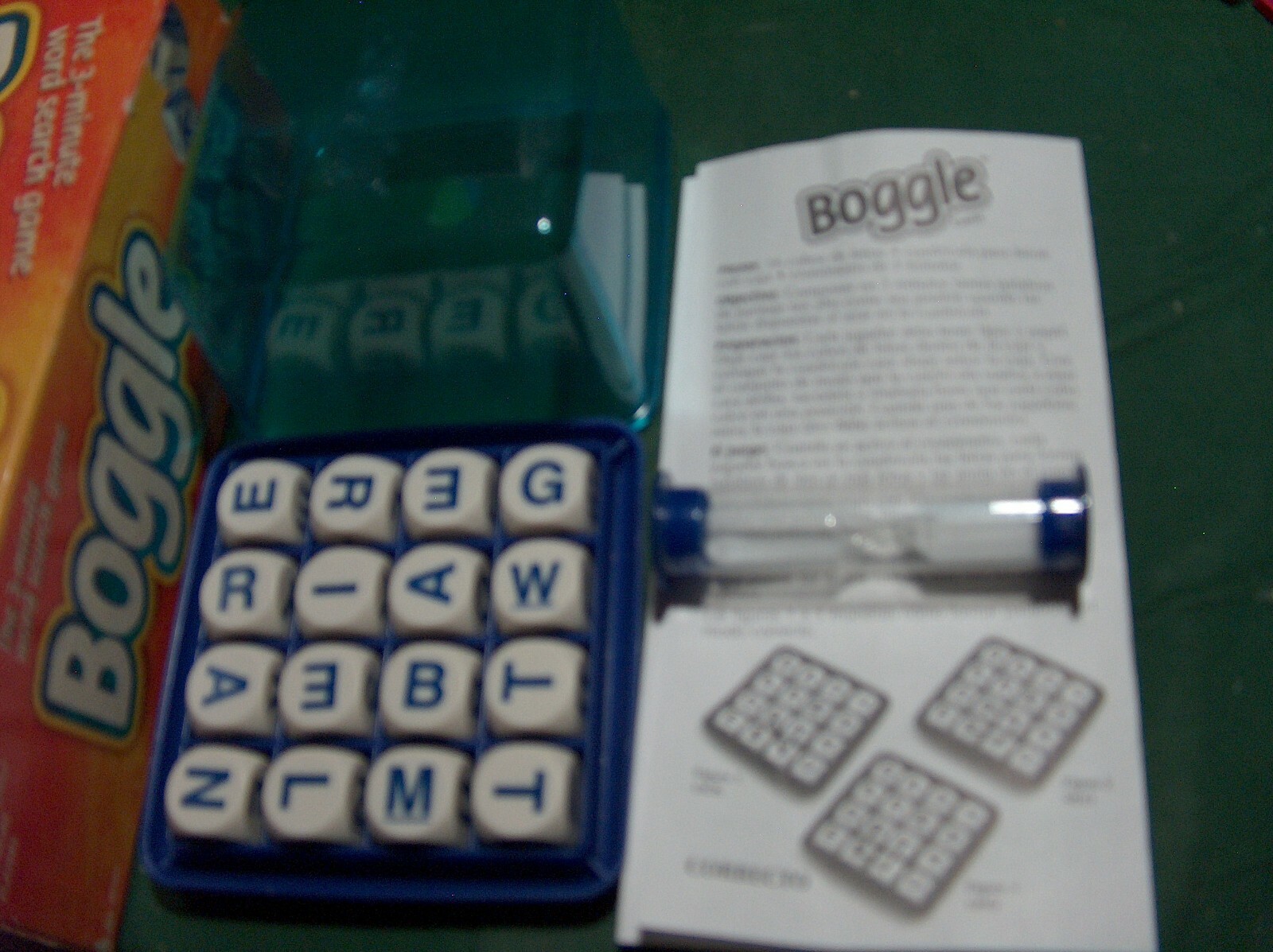 Parker Brothers BOGGLE Game For 2+ Players Ages 8~Adult – TAPE ON BOX