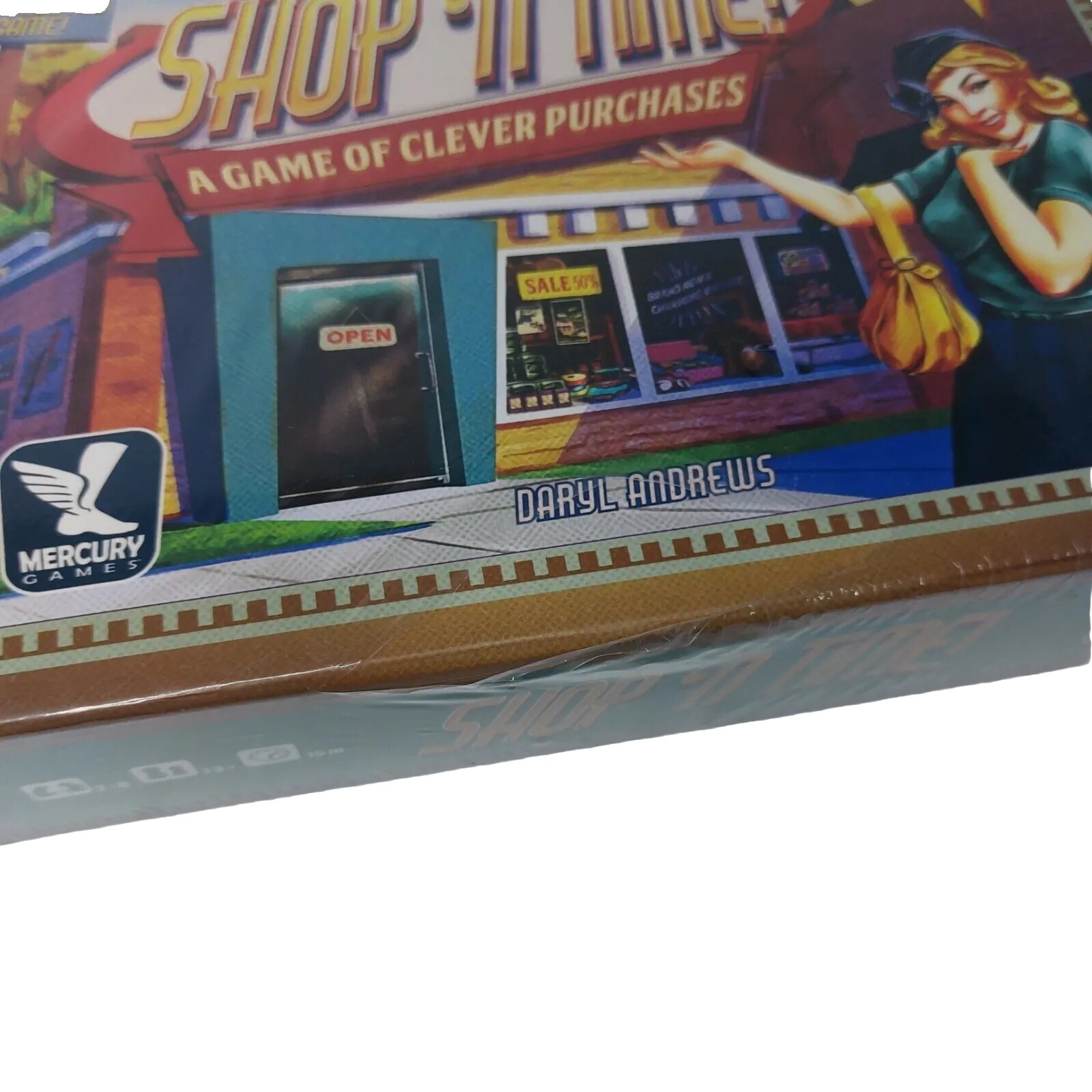 Mercury Games Shop N Time Board Game