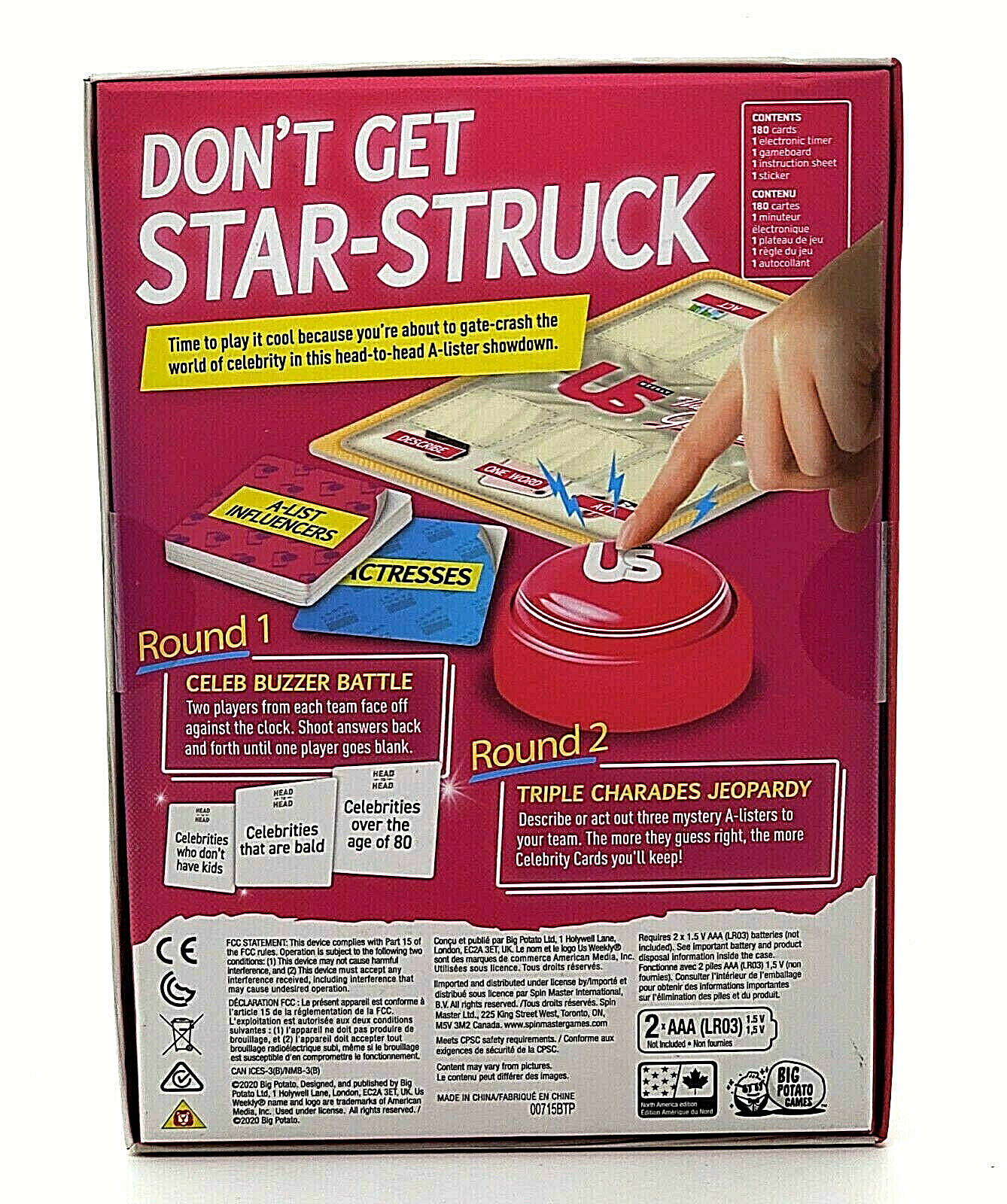 Big Potato Games Us Weekly- The Ultimate Celebrity Party Game