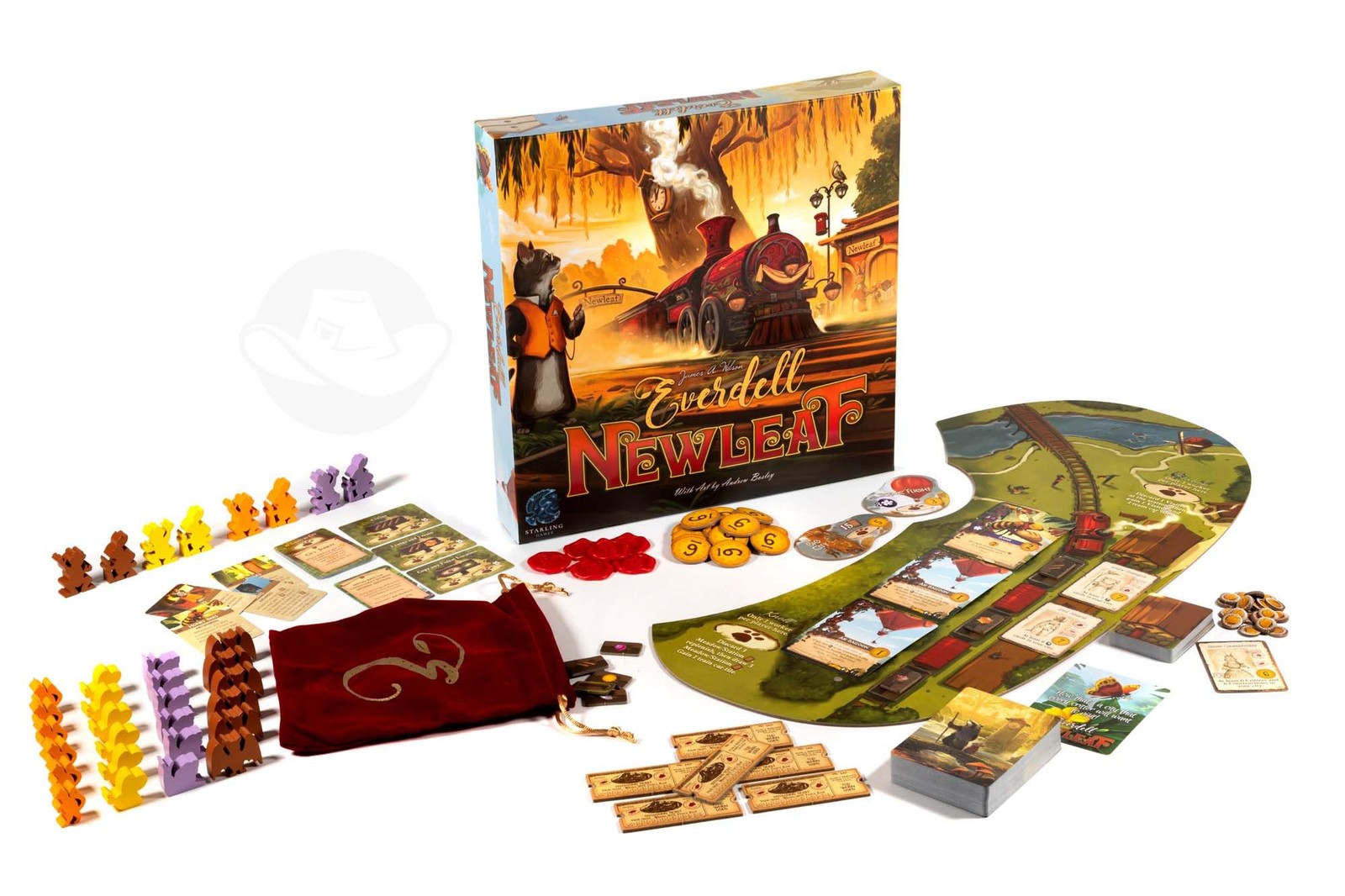 Starling Games Everdell Newleaf Game Add-On For Everdell Base Game Includes