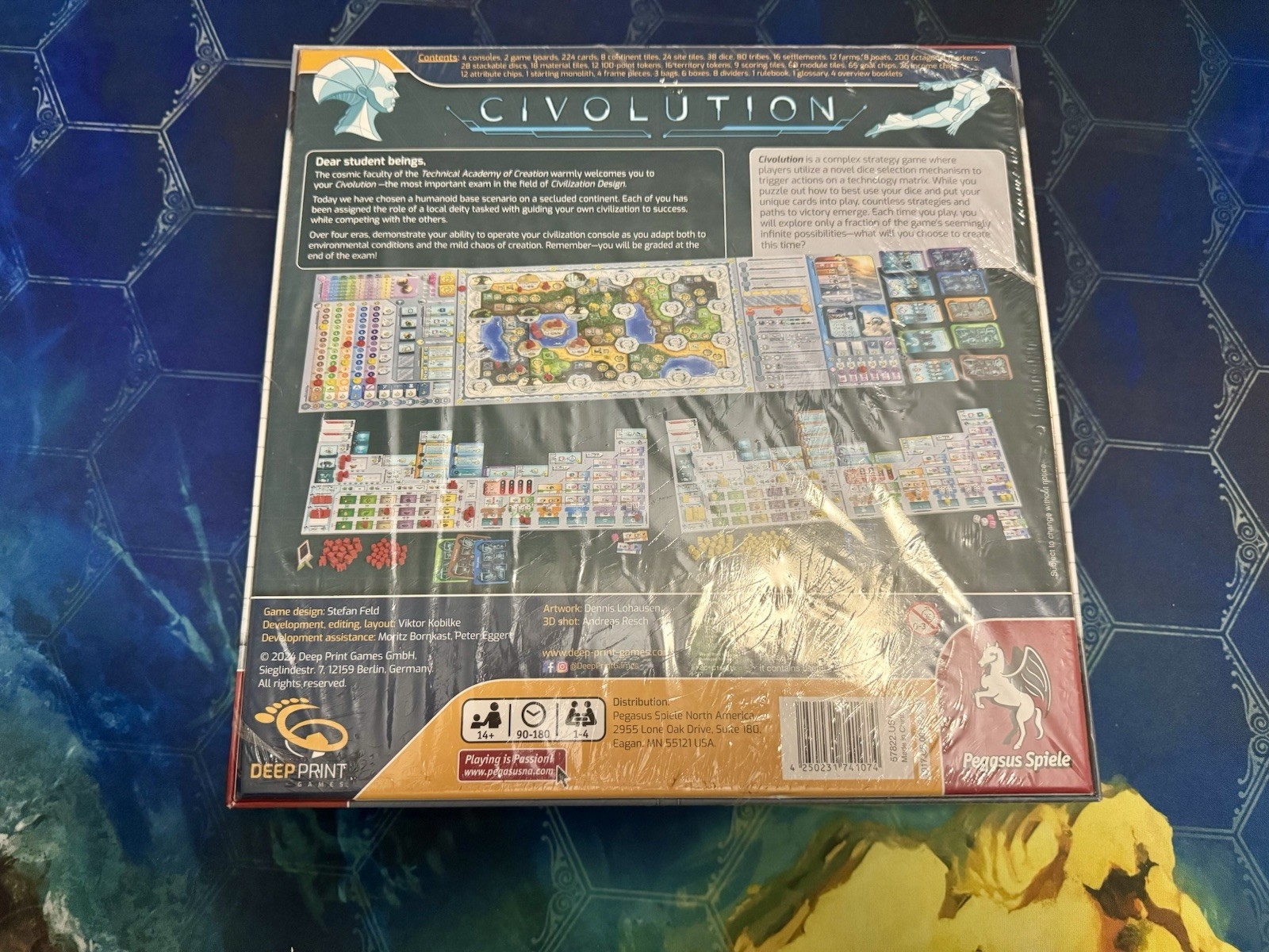 Civolution Board Game – Pegasus Spiele – Brand New Sealed