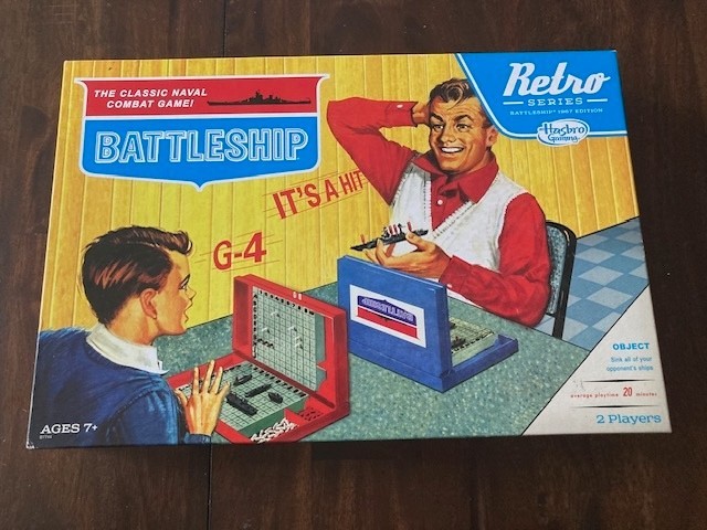 2015 Battleship Board Game Retro Series 1967 Edition Hasbro Gaming