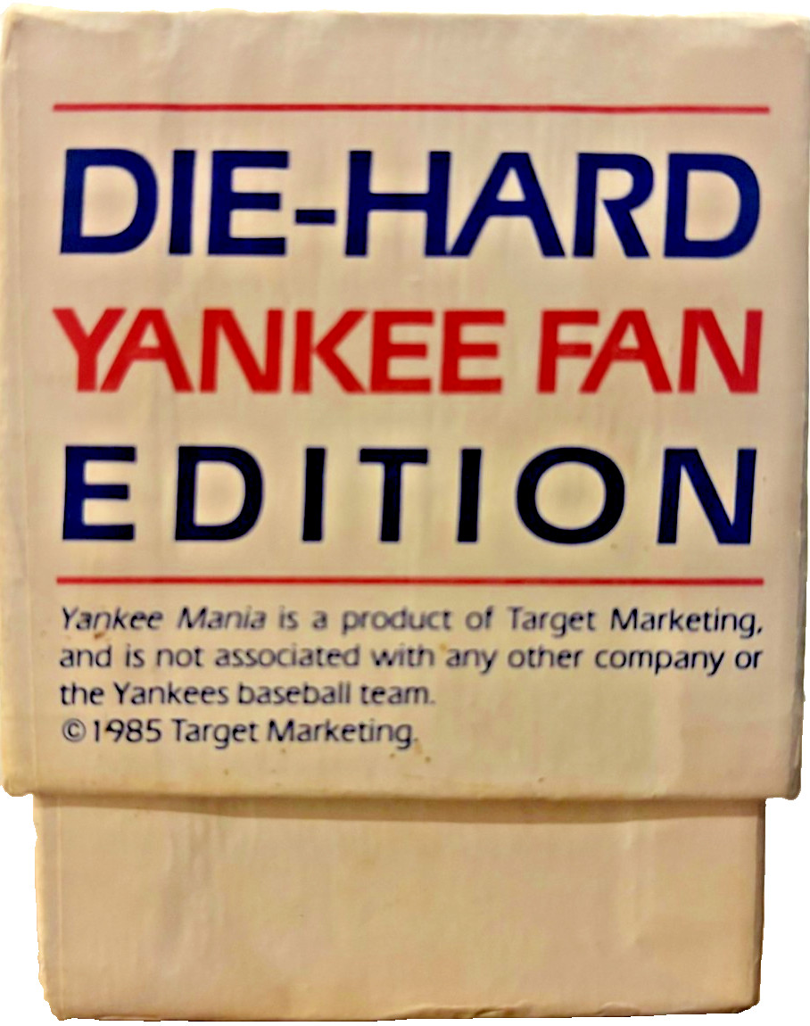 1985 Yankee Mania Trivia Game • Die‑Hard Yankee Fan Edition • 1,320 Questions