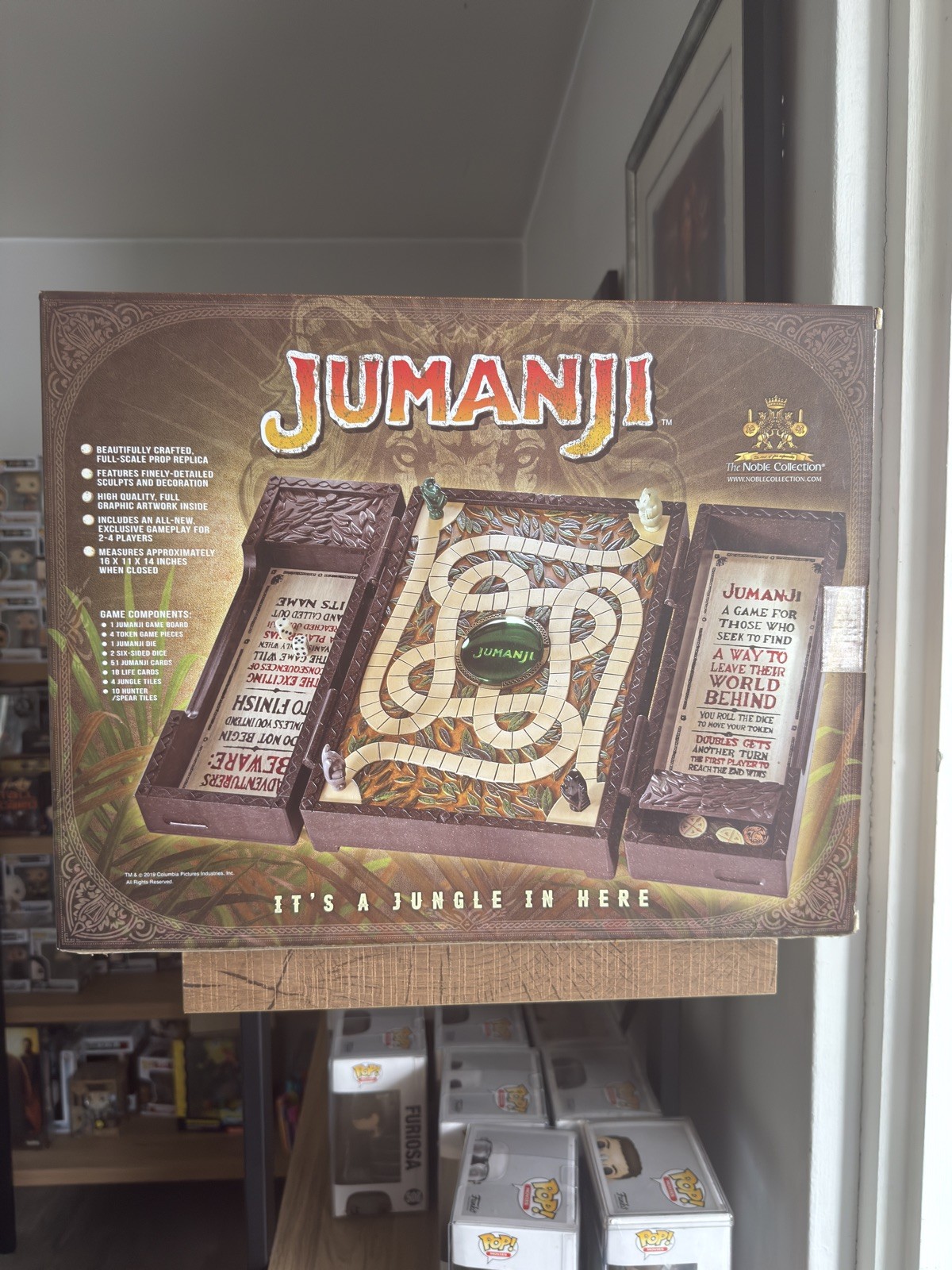 JUMANJI original replica board game
