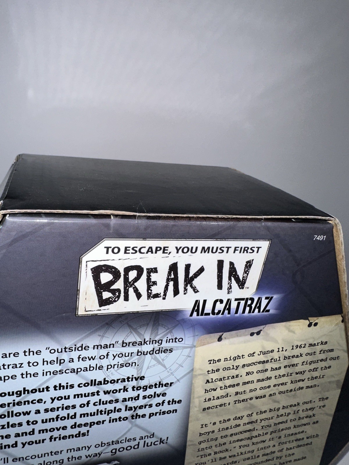 Break In Alcatraz Board Game Family Game Escape Room Game NEW