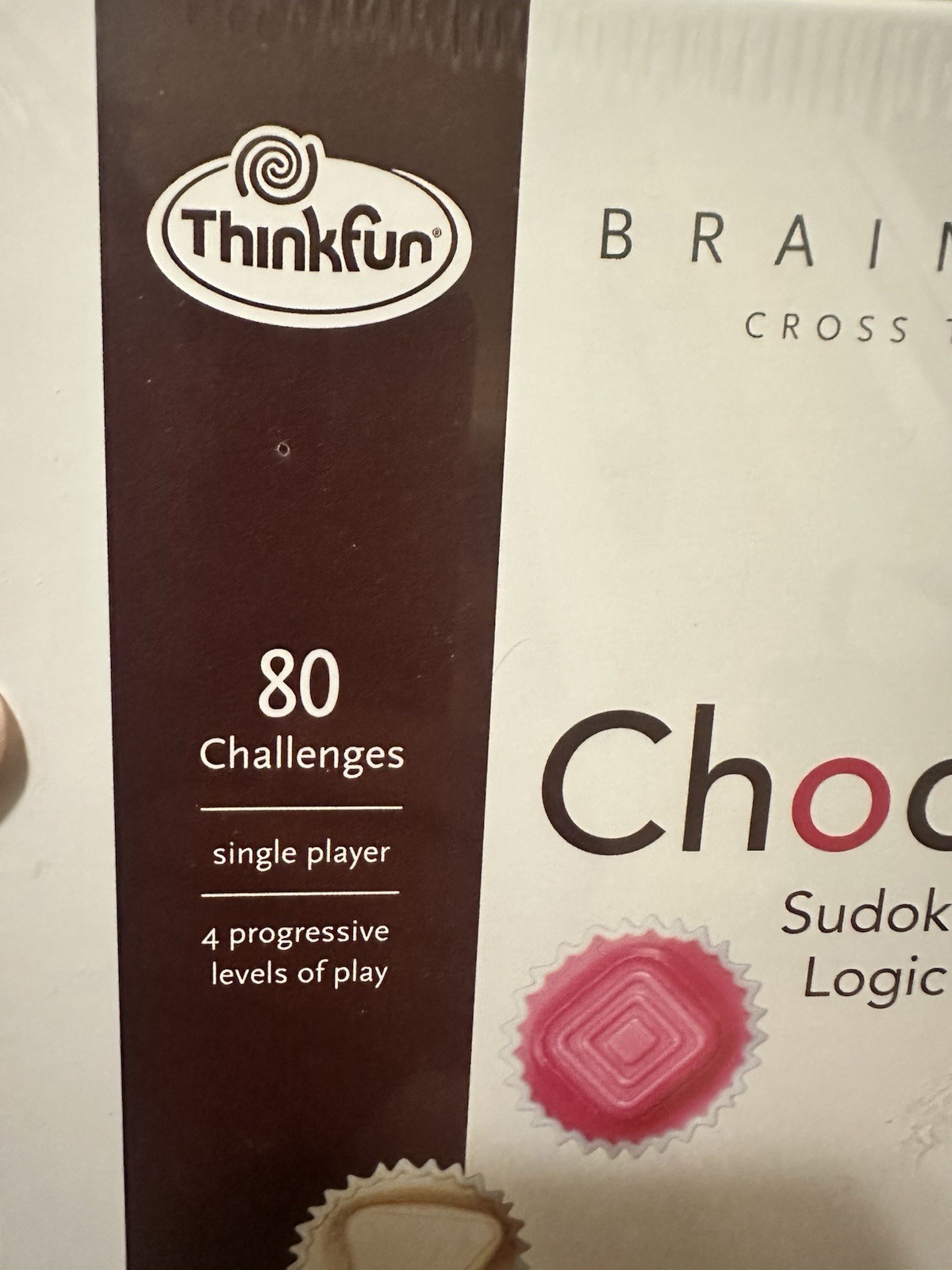 ThinkFun Chocolate Fix Brain Fitness Edition Sudoku Style Logic Game Sealed