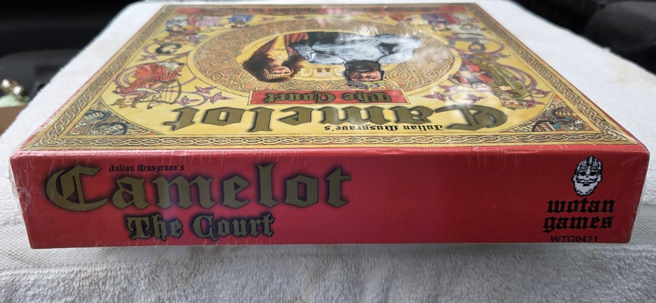 Julian Musgrave’s Camelot The Court Boardgame Knights In Tights Board Game New
