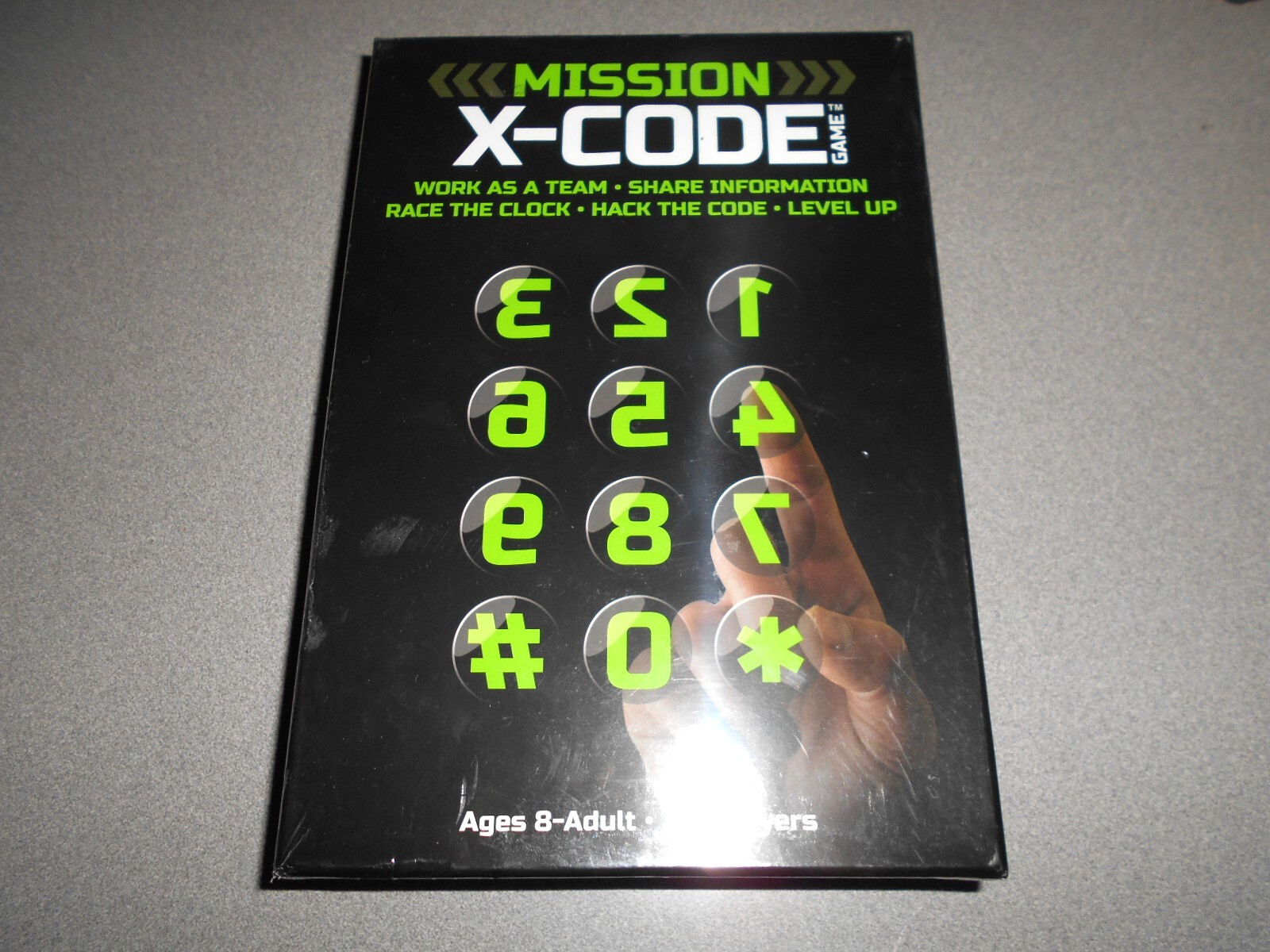 Mission X Code race the clock game 2 to 8 players new sealed