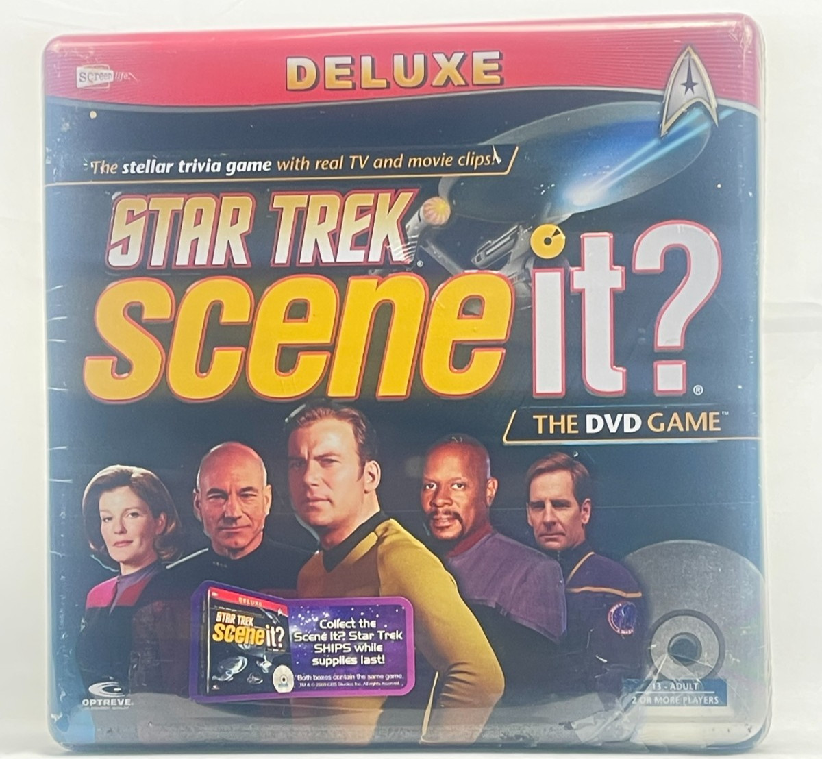Star Trek Scene it? DVD Game Deluxe Edition Trekkie Trivia Not Sealed Never Used